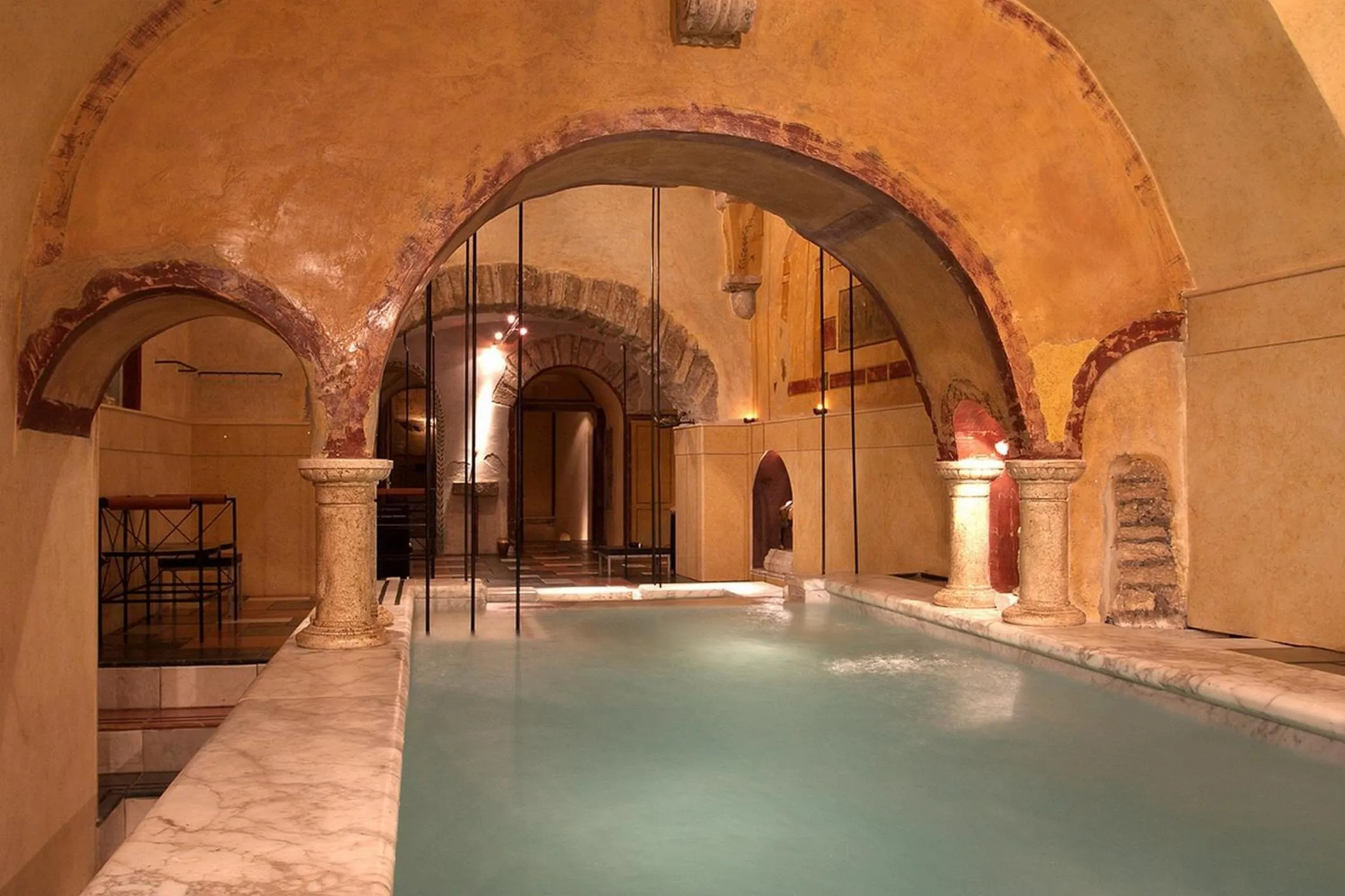 Swimming pool in Residenze Gregoriane - Residenza d'Epoca