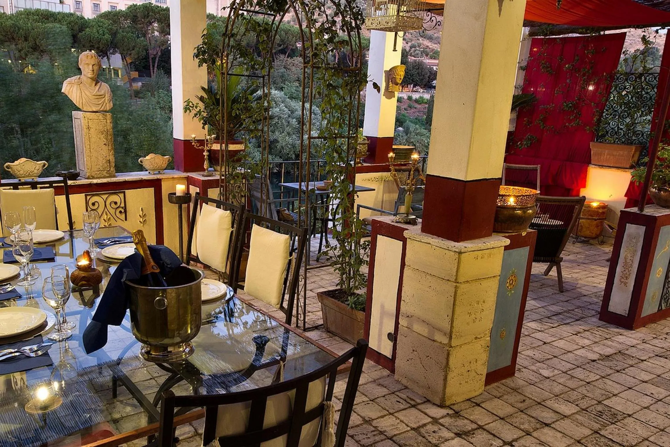 Balcony/Terrace in Residenze Gregoriane - Residenza d'Epoca