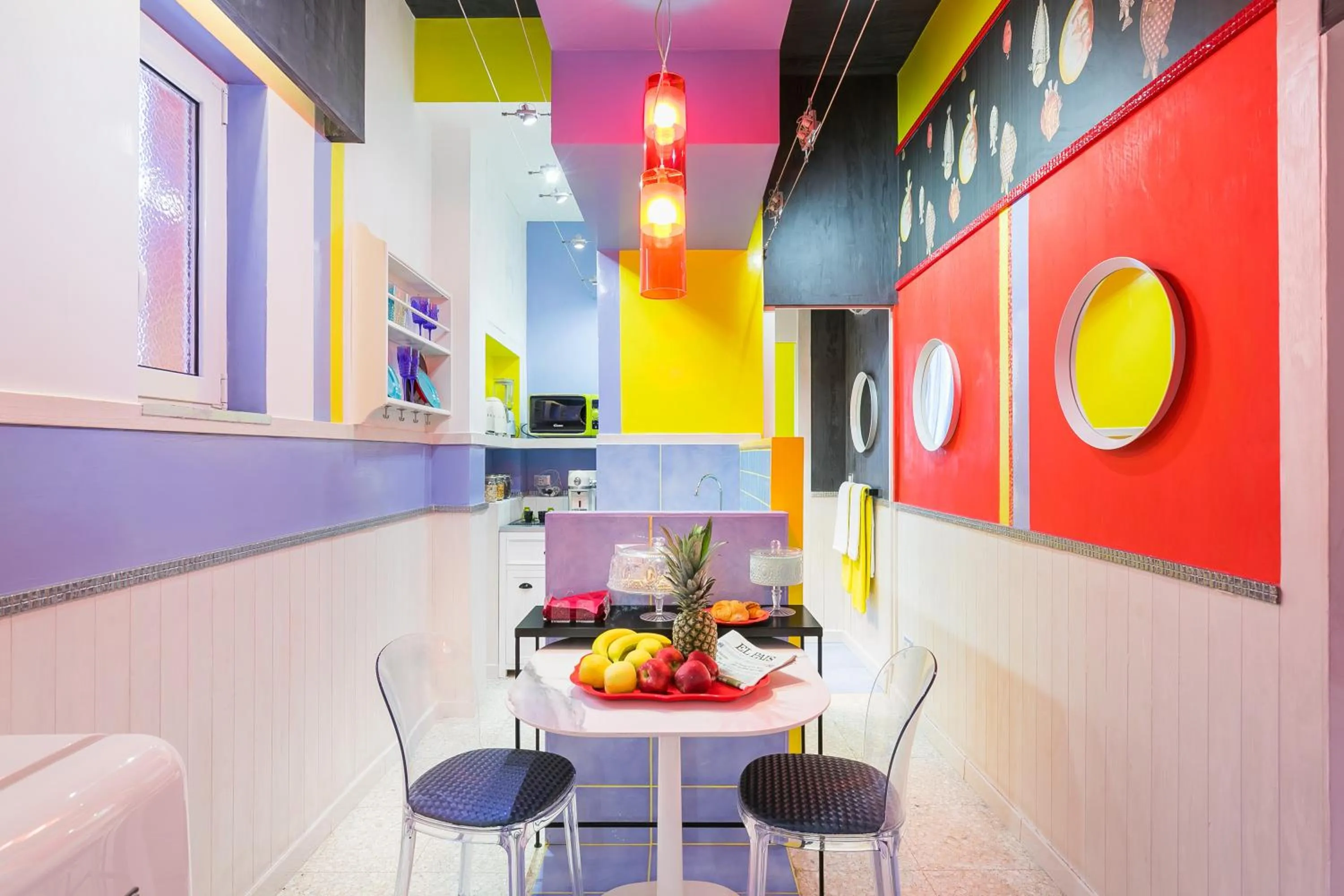 Dining area in Appartamenti MarcoAurelio49