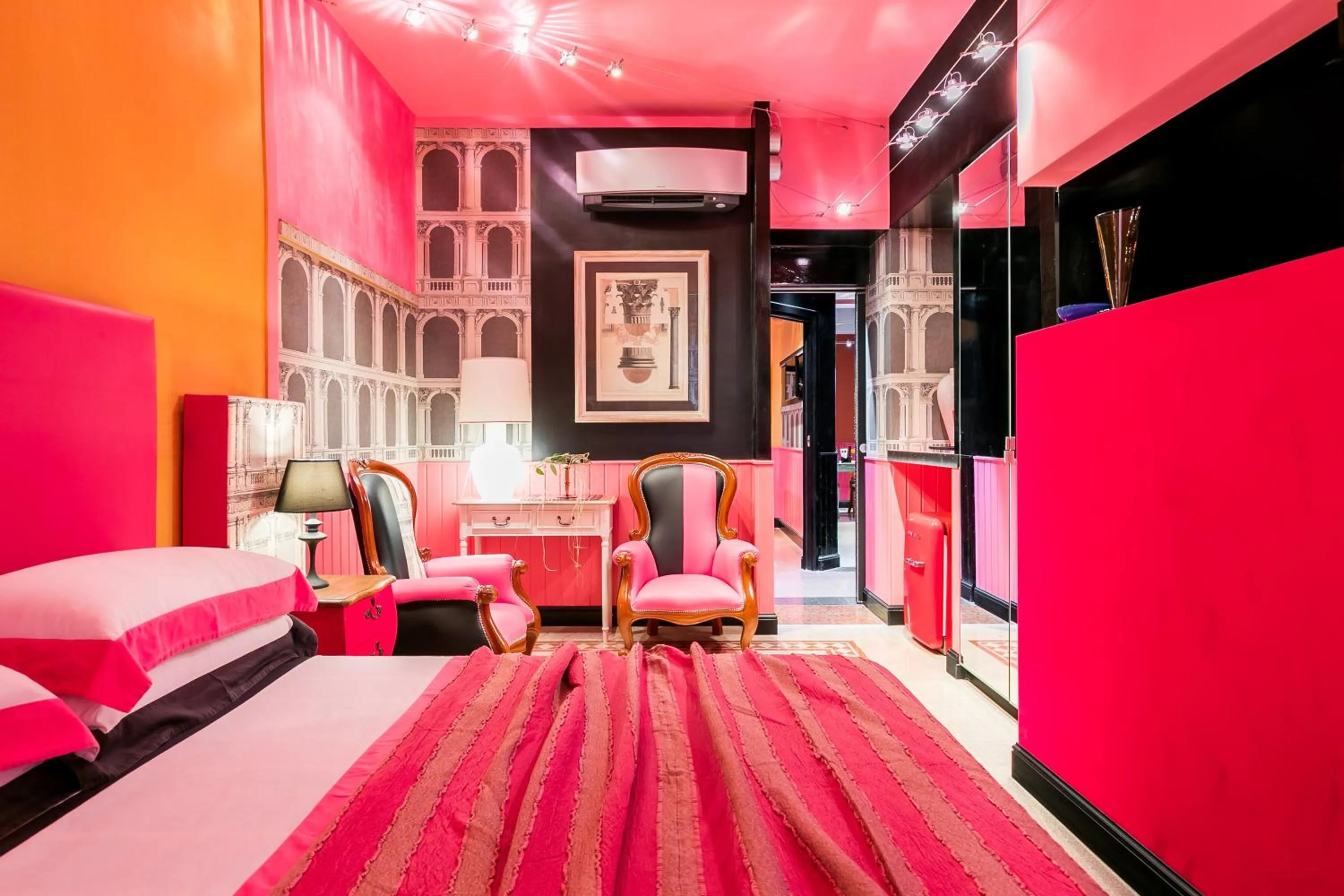 Bedroom, Bed in Appartamenti MarcoAurelio49