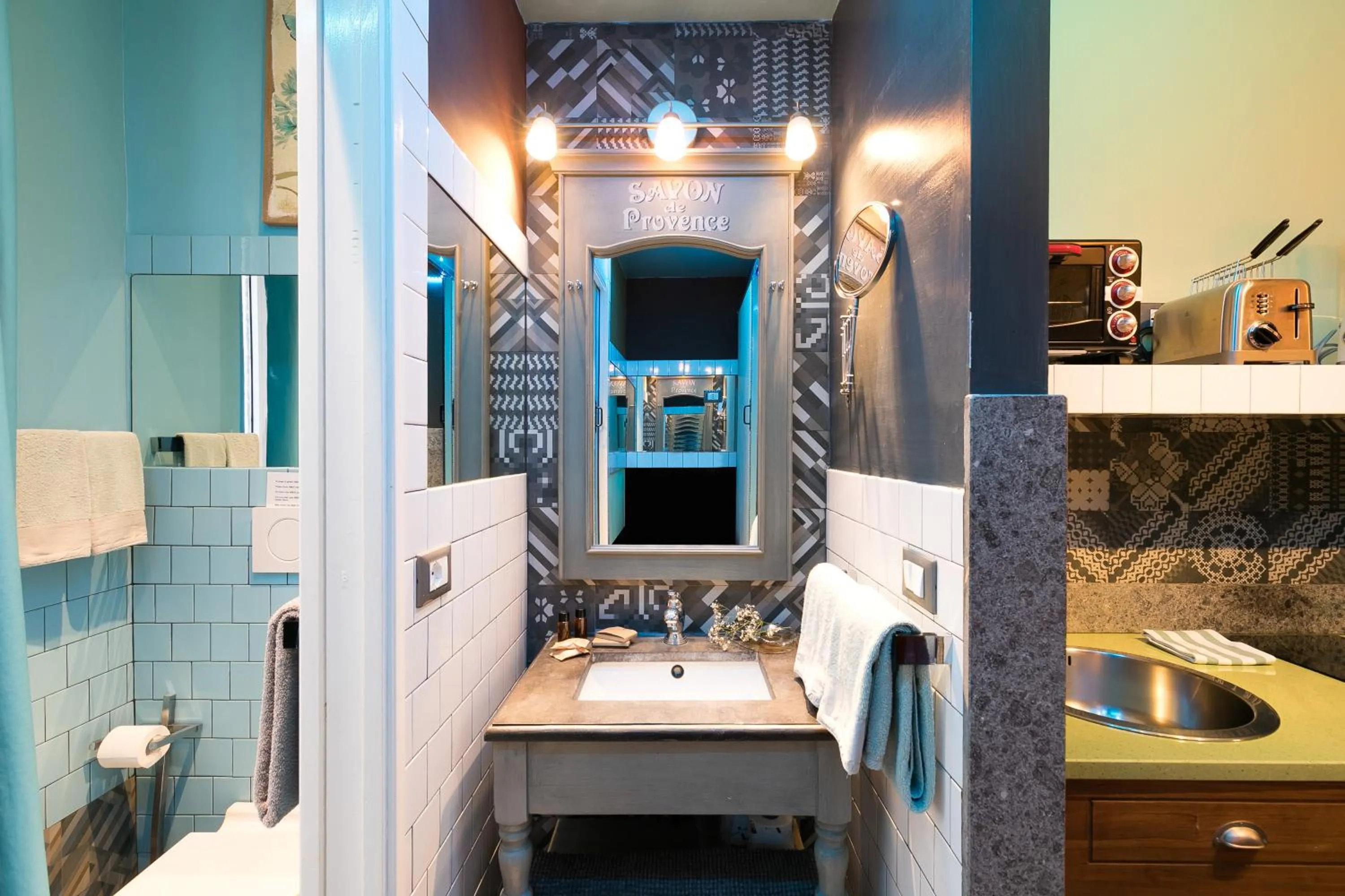 Bathroom in Appartamenti MarcoAurelio49