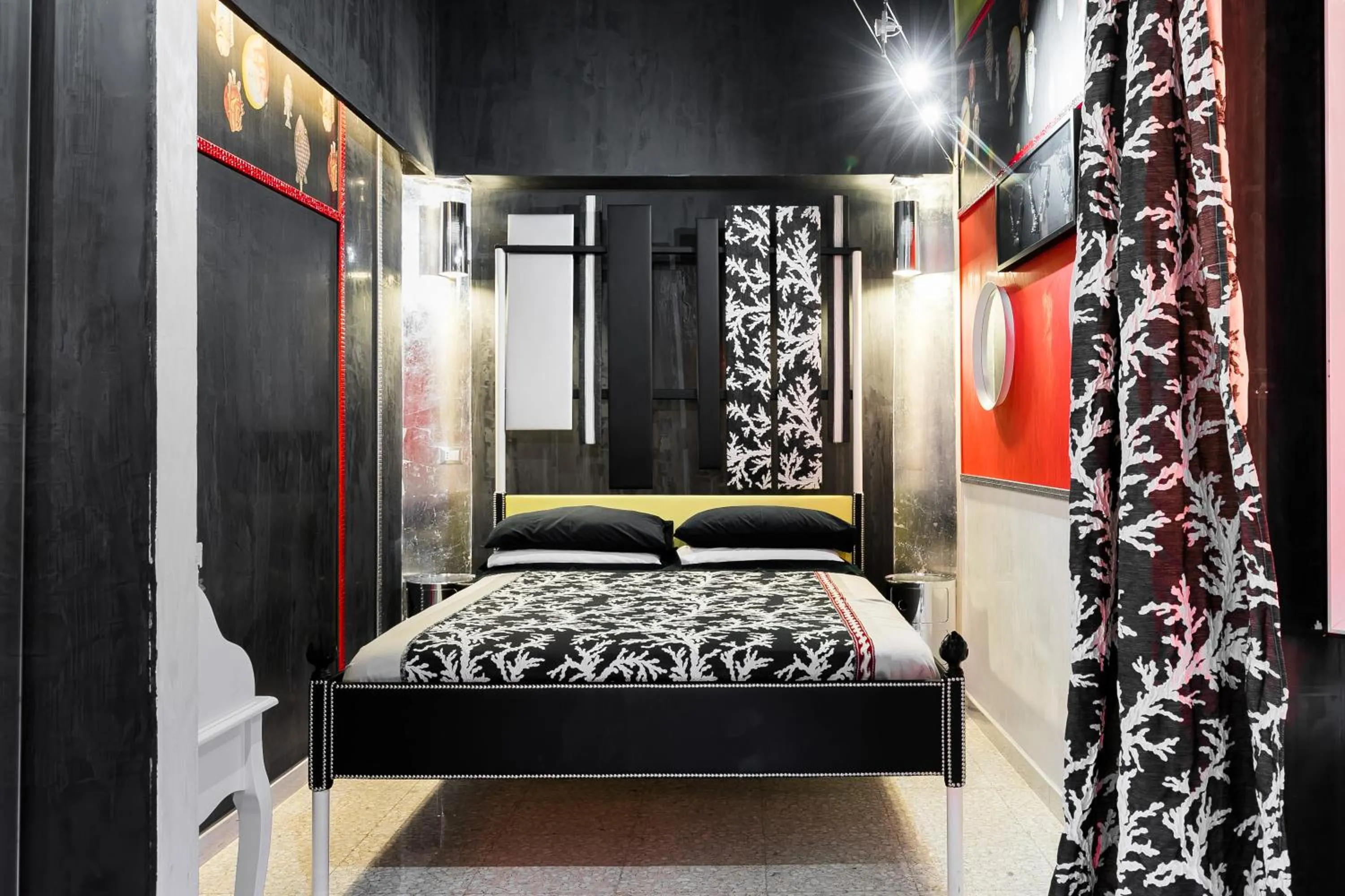 Bedroom, Bed in Appartamenti MarcoAurelio49