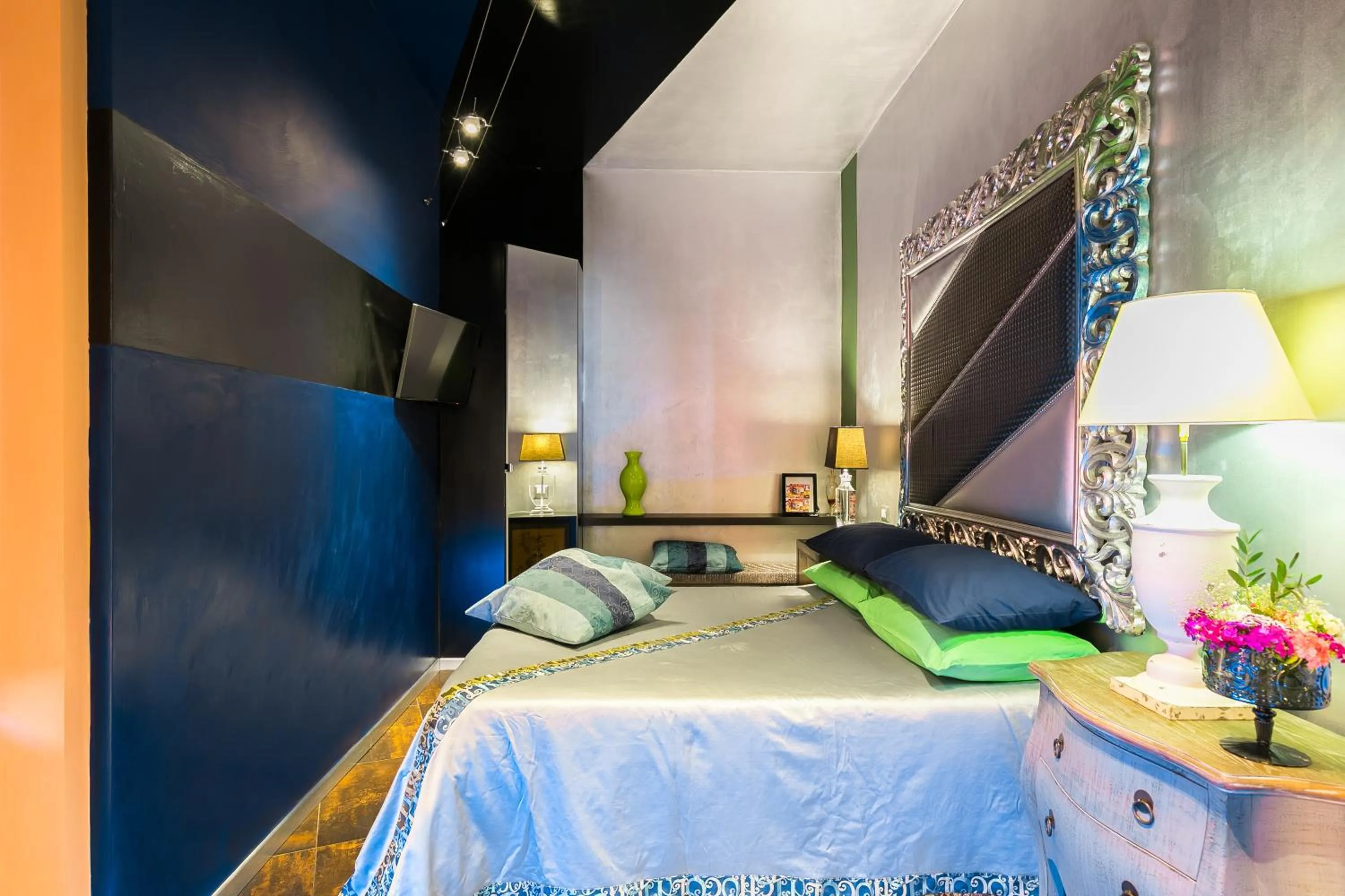 Bedroom, Bed in Appartamenti MarcoAurelio49