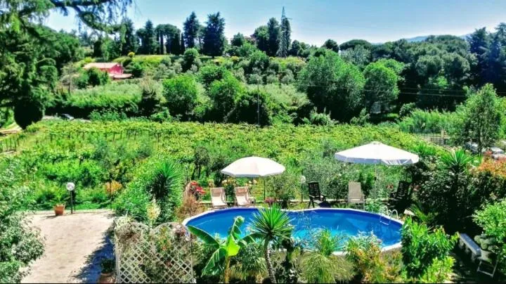 Natural landscape in Antico Casale Fabrizi