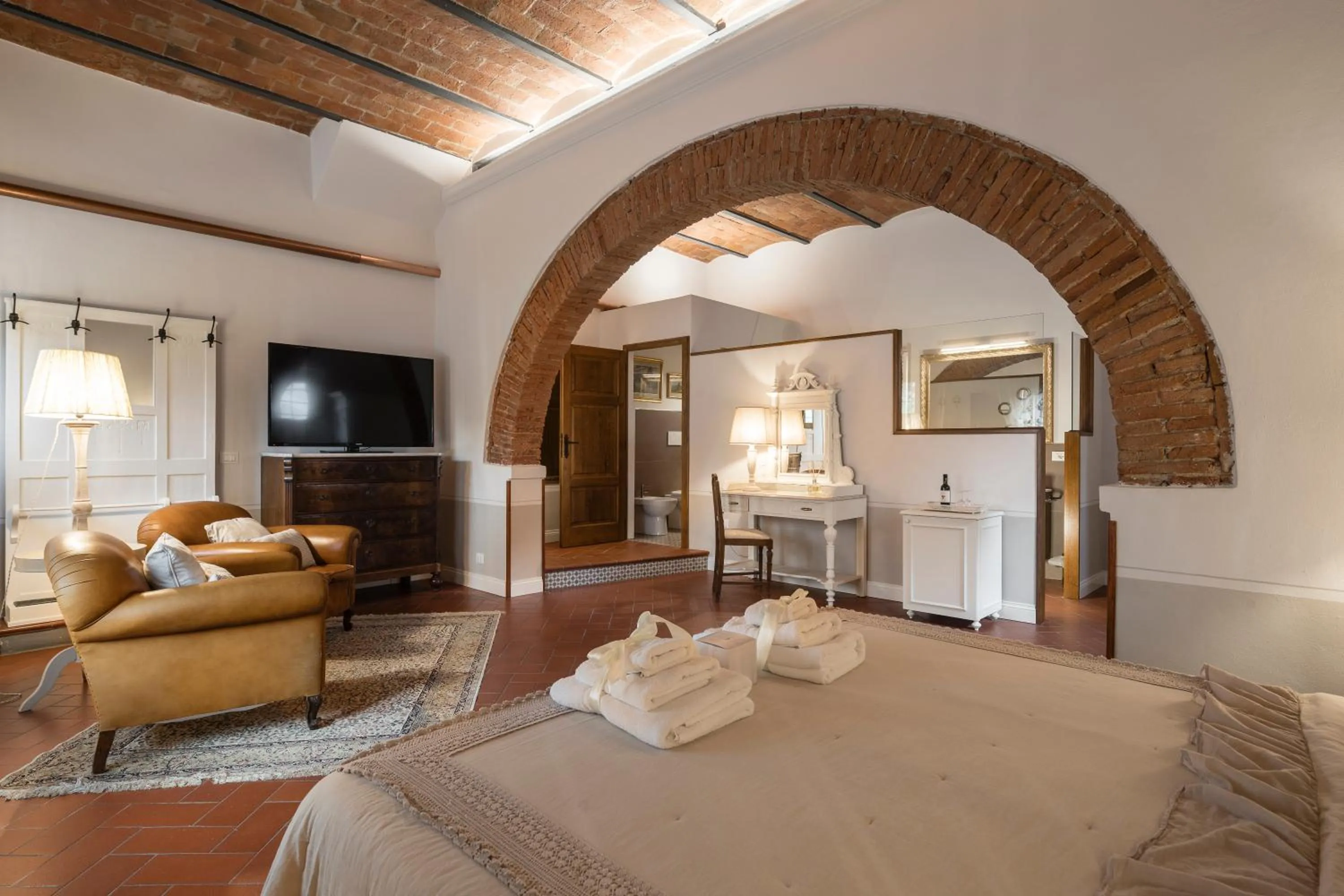 Bed in Giardino della Pieve Relais- Adult Only