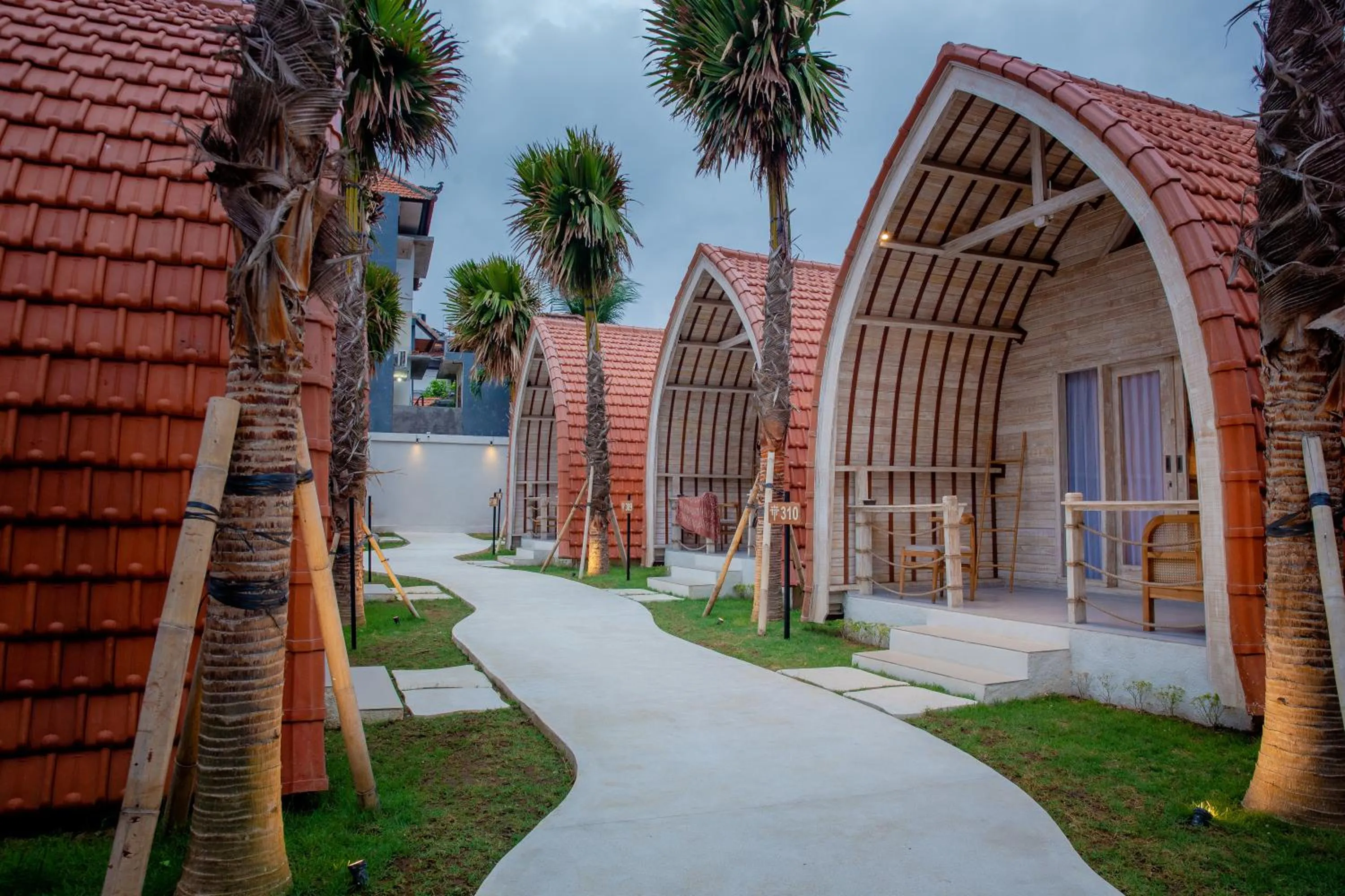 Garden view in Ratan Uluwatu Hotel and Villas
