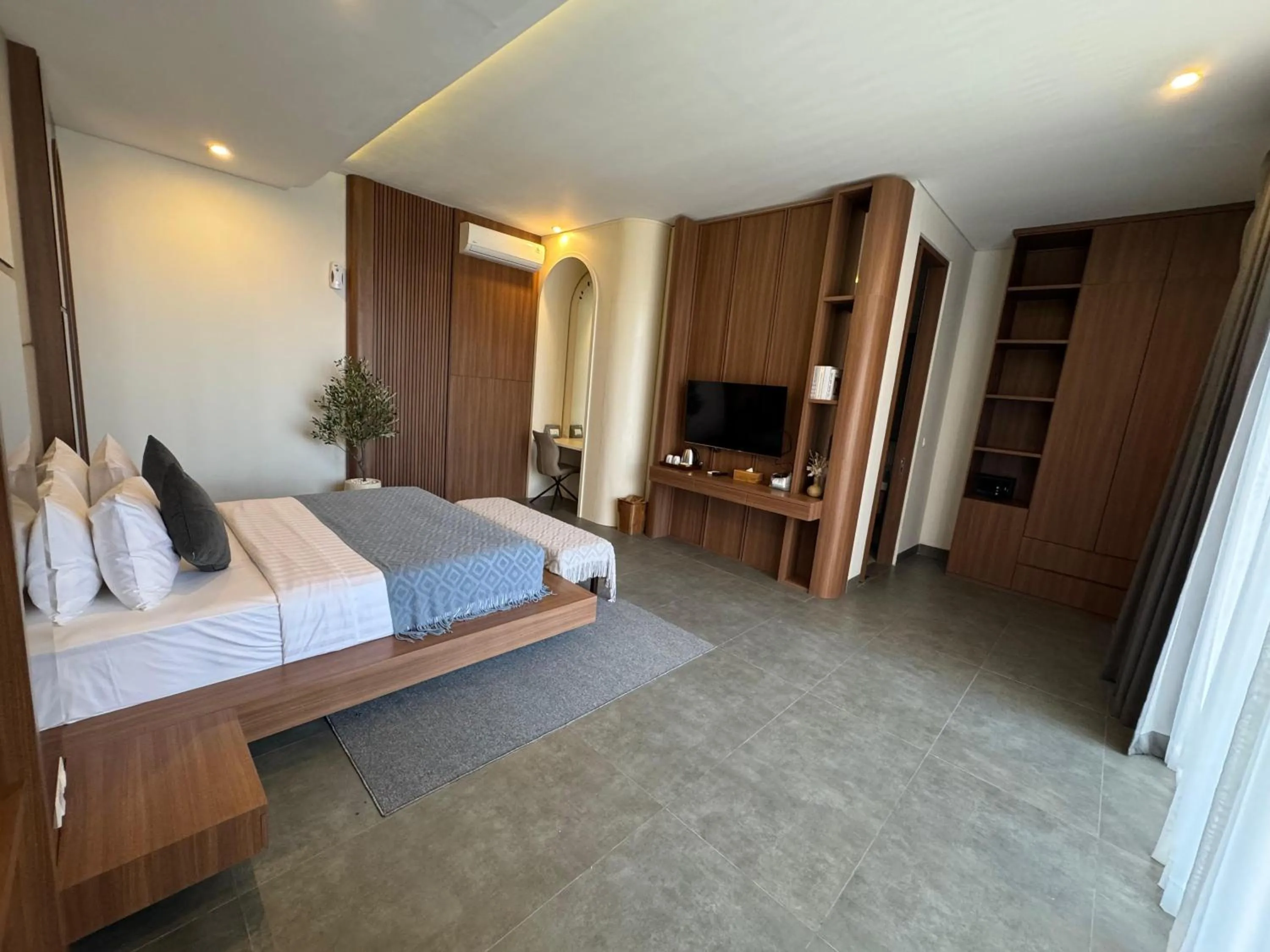 Bed in Ratan Uluwatu Hotel and Villas