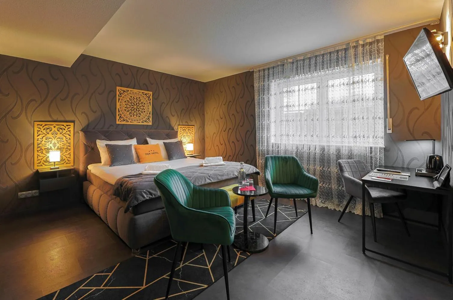 Bedroom, Bed in DUA Hotel