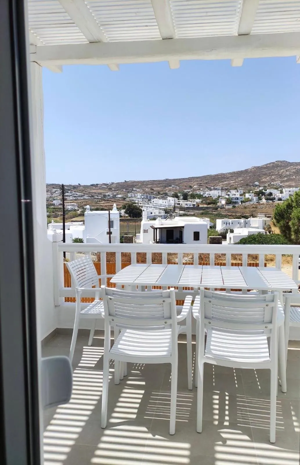 Balcony/Terrace in Sofos Suites Mykonos