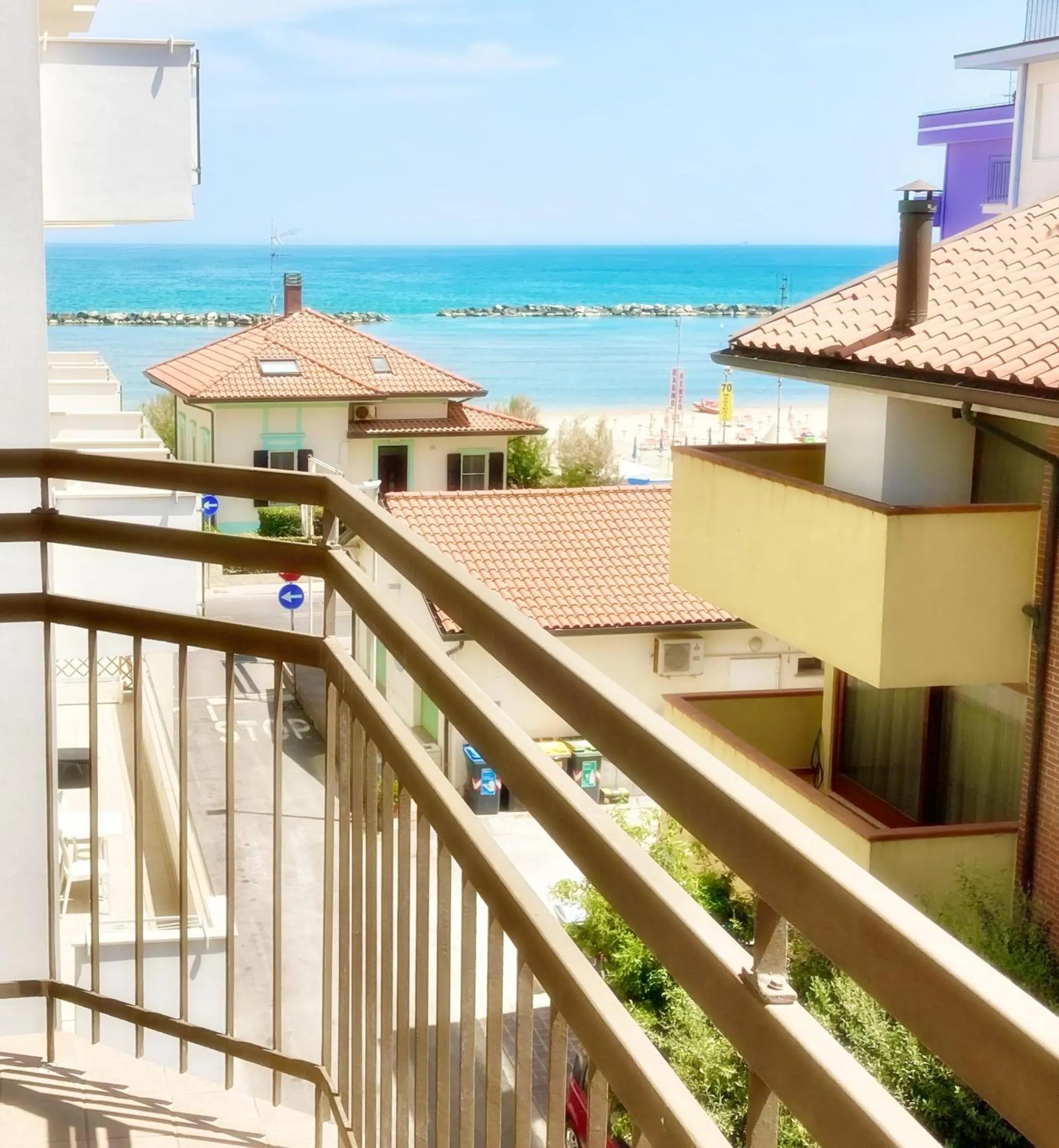 Balcony/Terrace in Santa Barbara hotel & apartments
