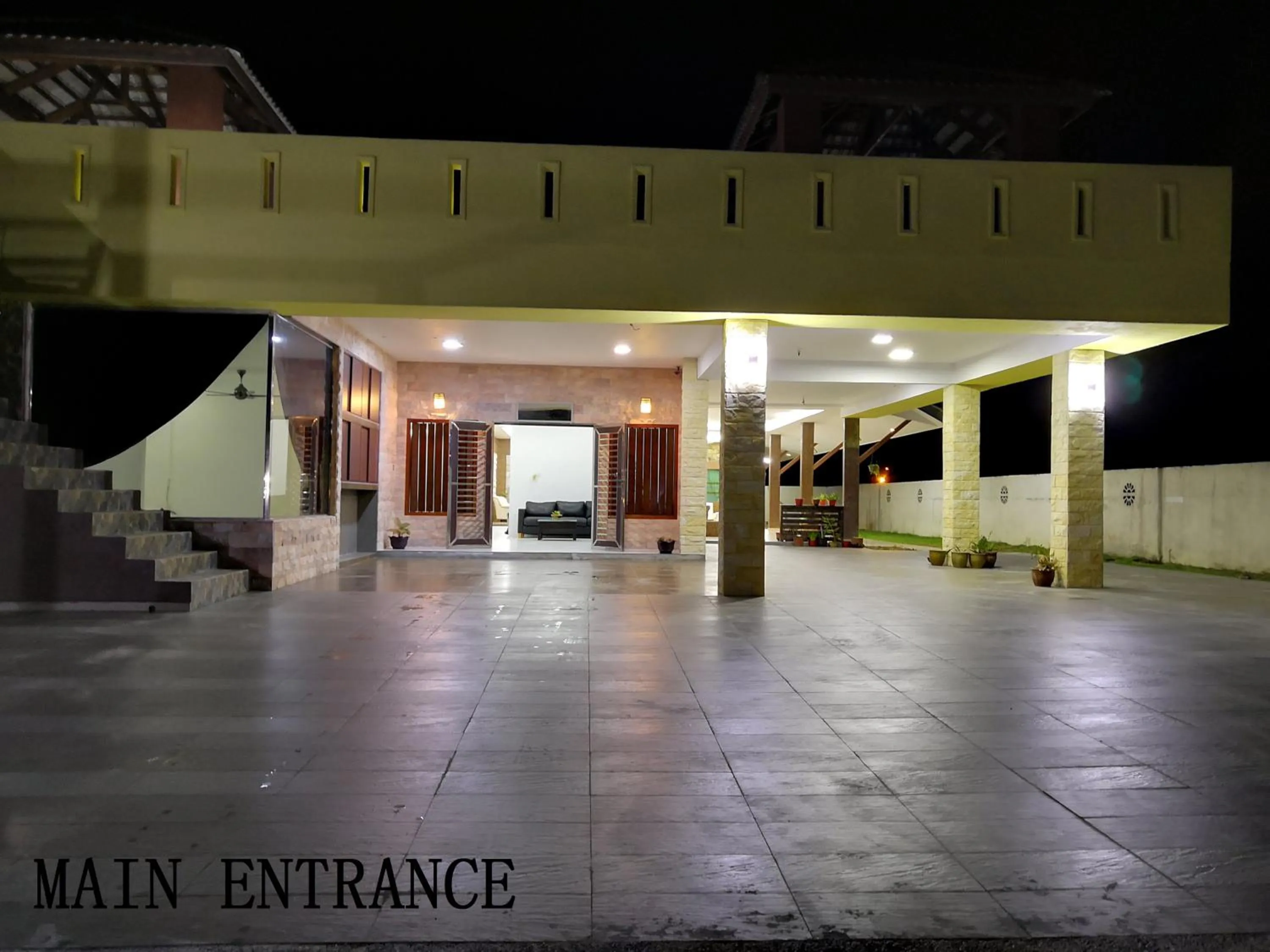 Facade/entrance in Mersing Maple Villa