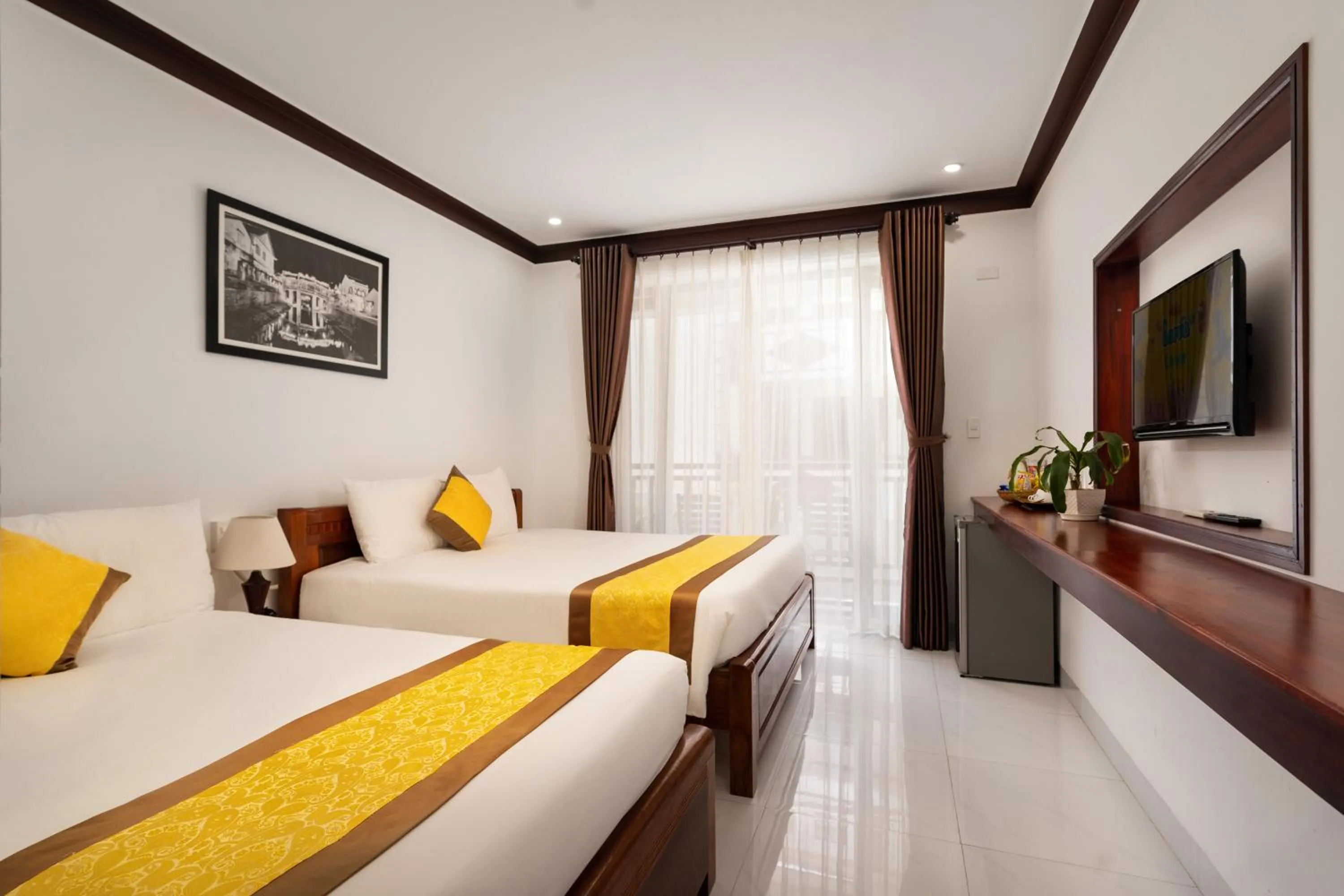 Bed in Haemer Villa Hoi An