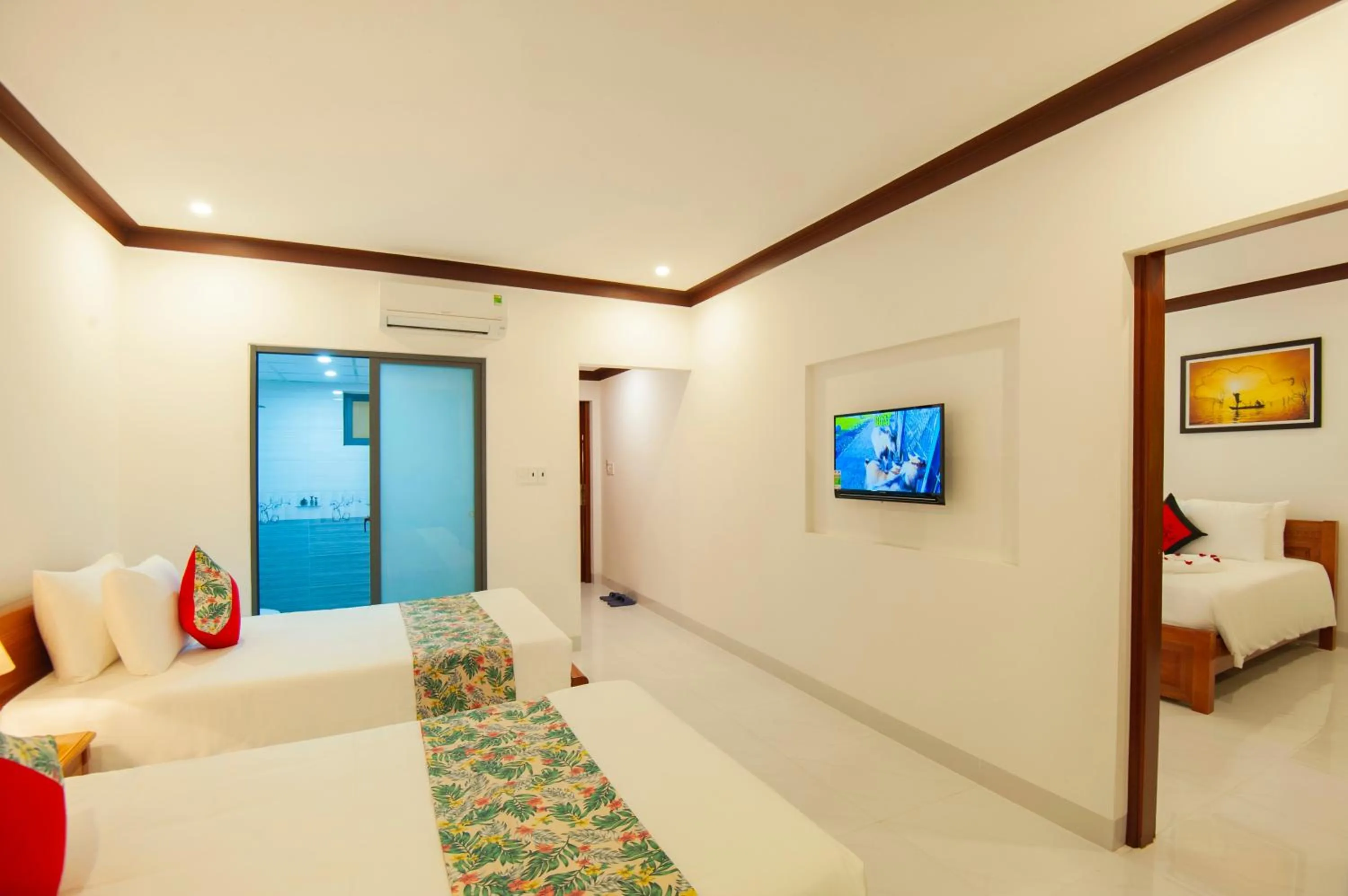 Bed in Haemer Villa Hoi An