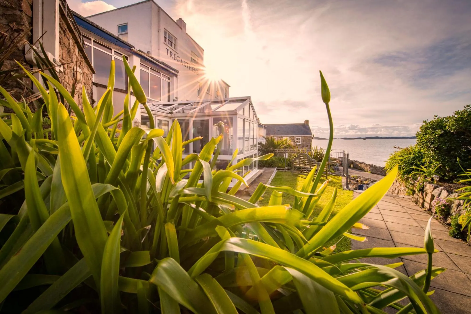 Property building in Tregarthen's Hotel