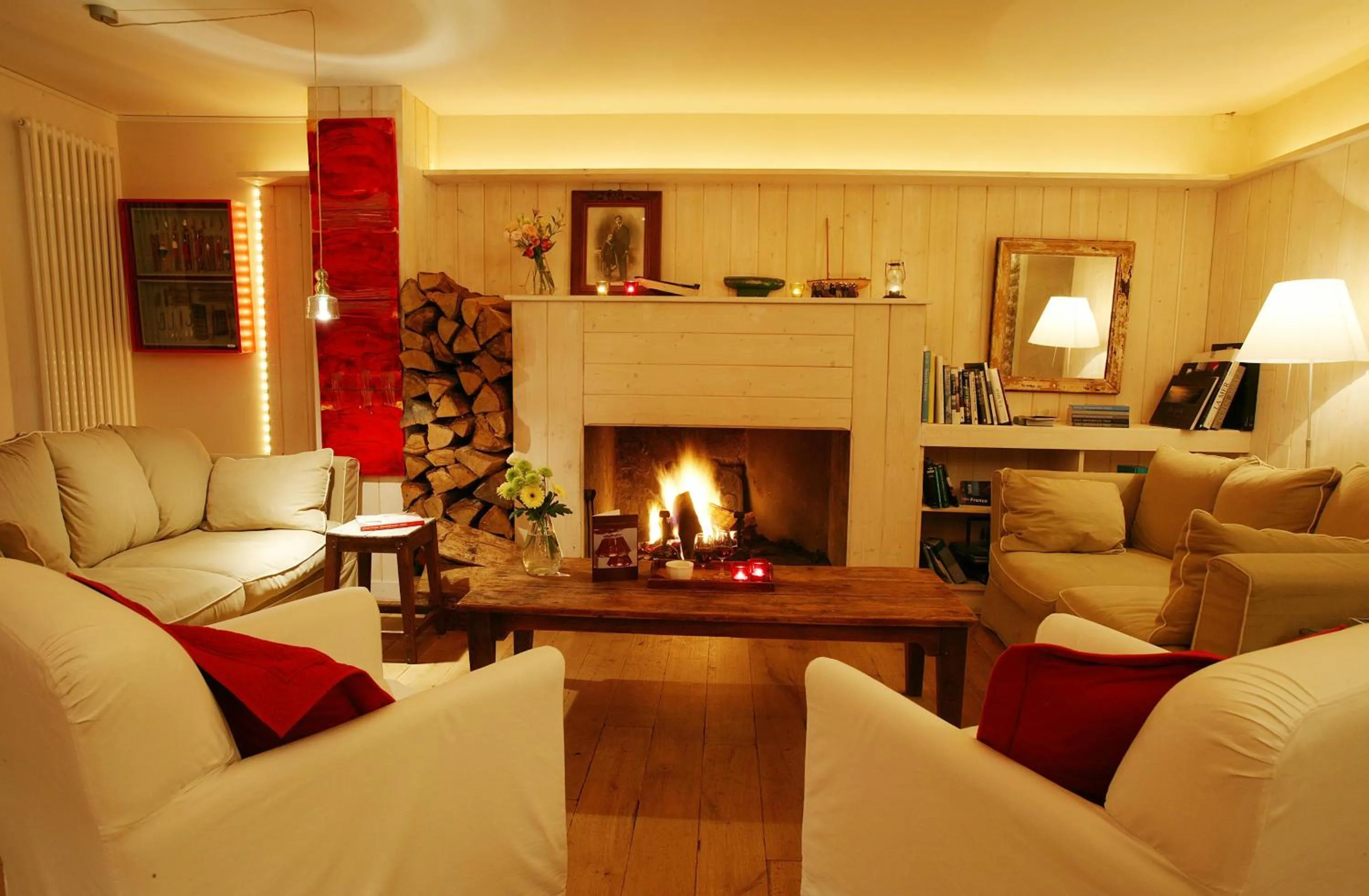 Living room in Le Lodge Kerisper