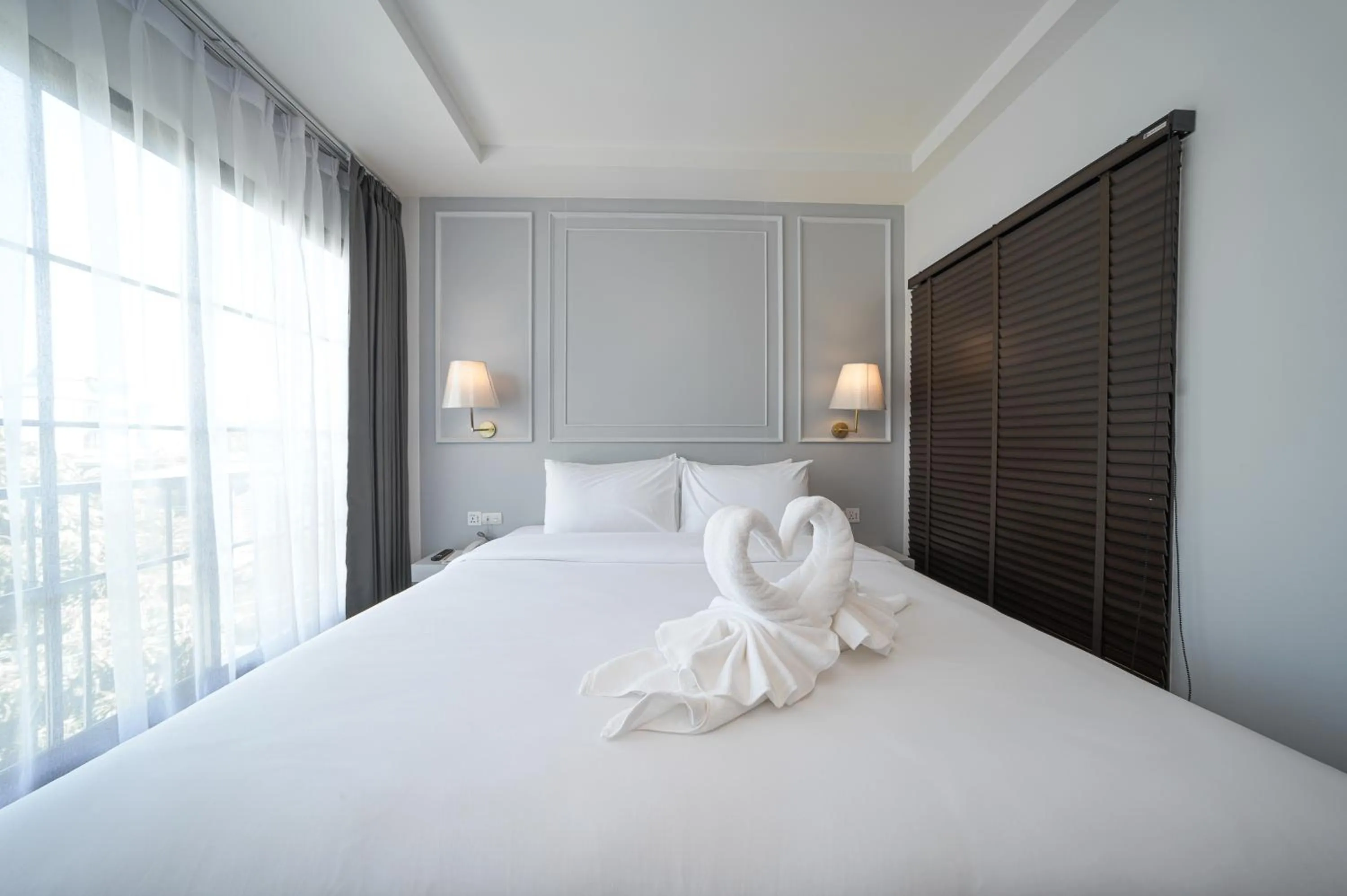 Bedroom, Bed in The Wing Boutique Hotel