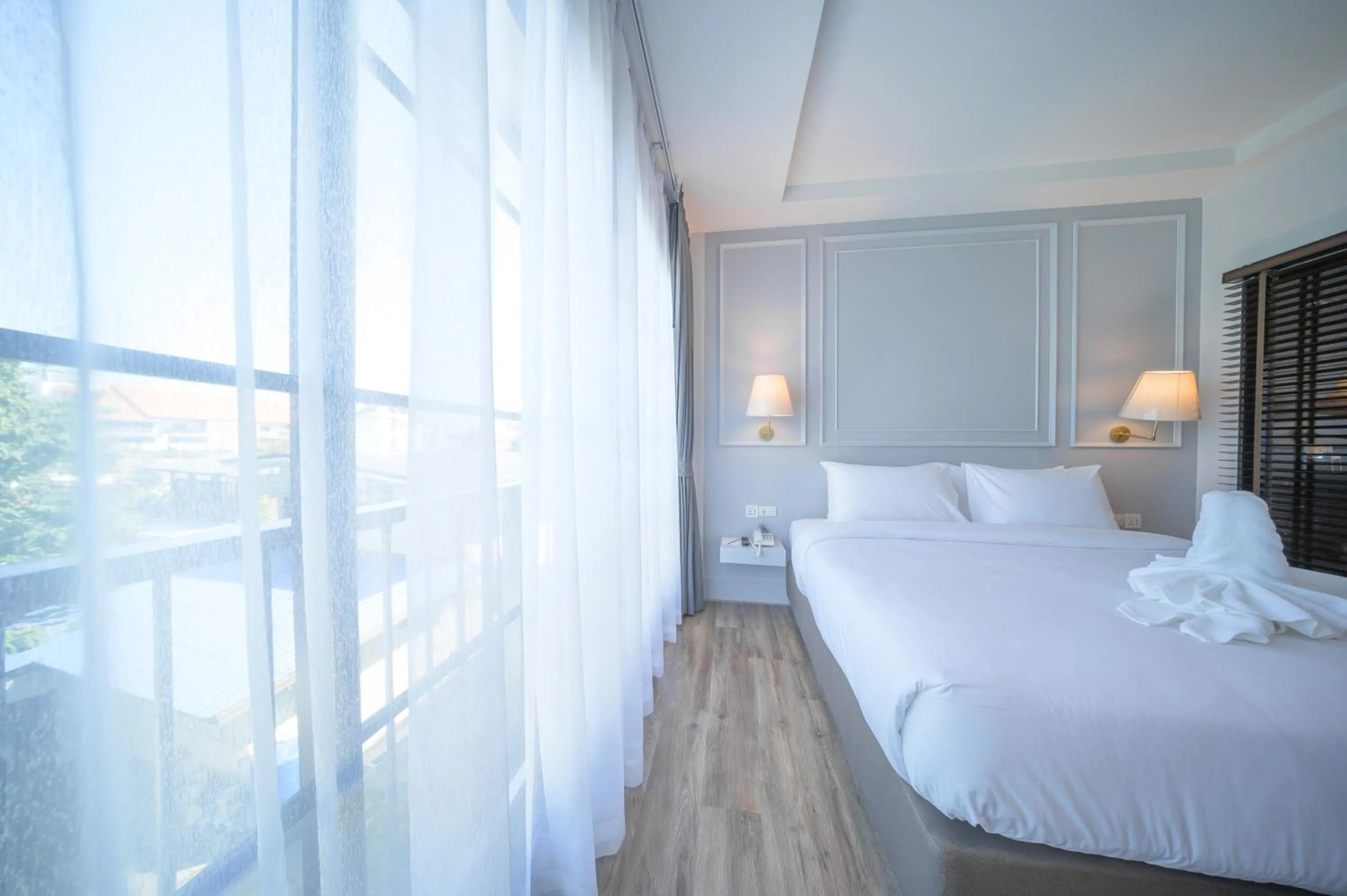 Bedroom, Bed in The Wing Boutique Hotel