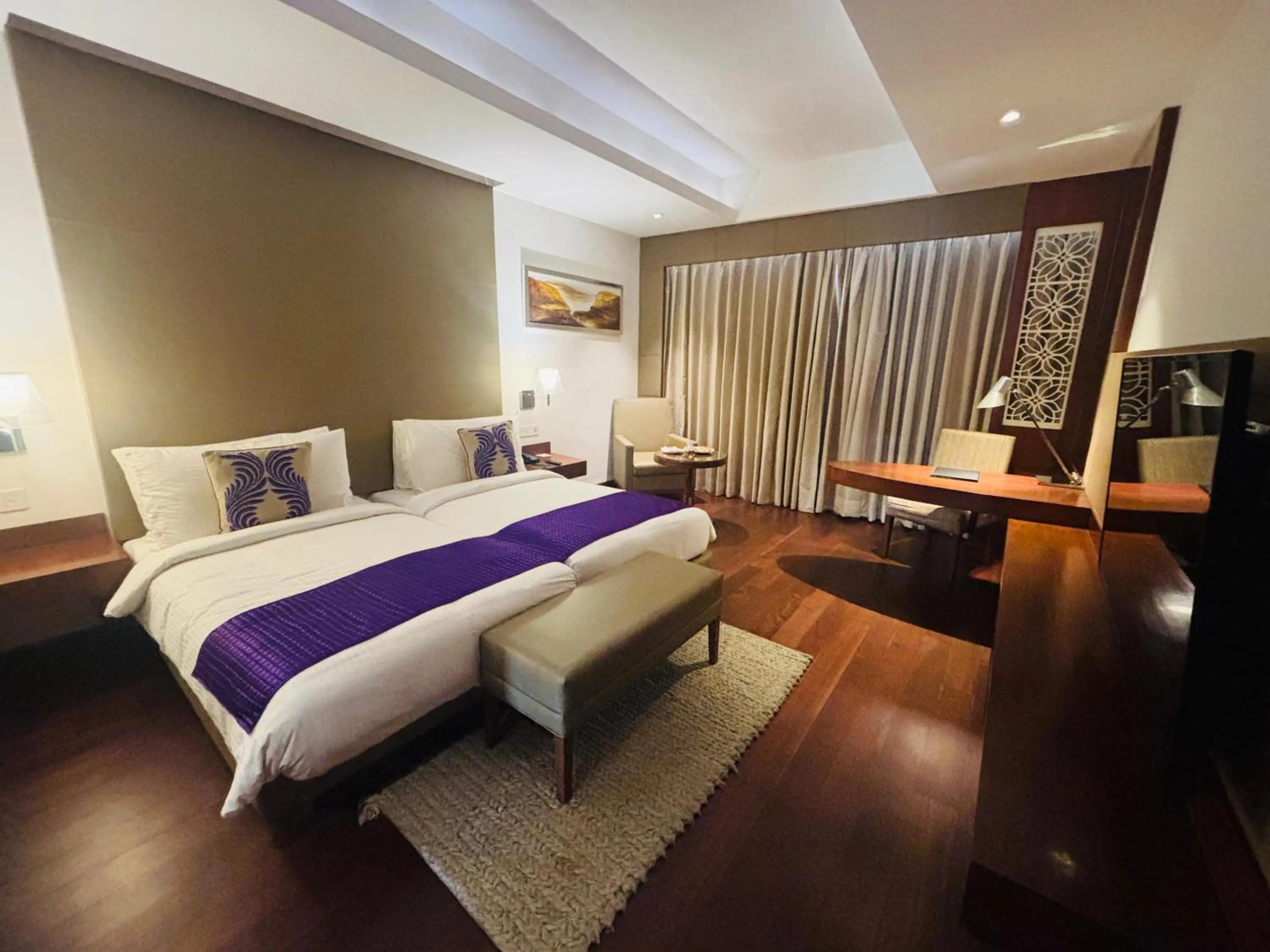 Bedroom, Bed in The Anya Hotel-Golf Course Road