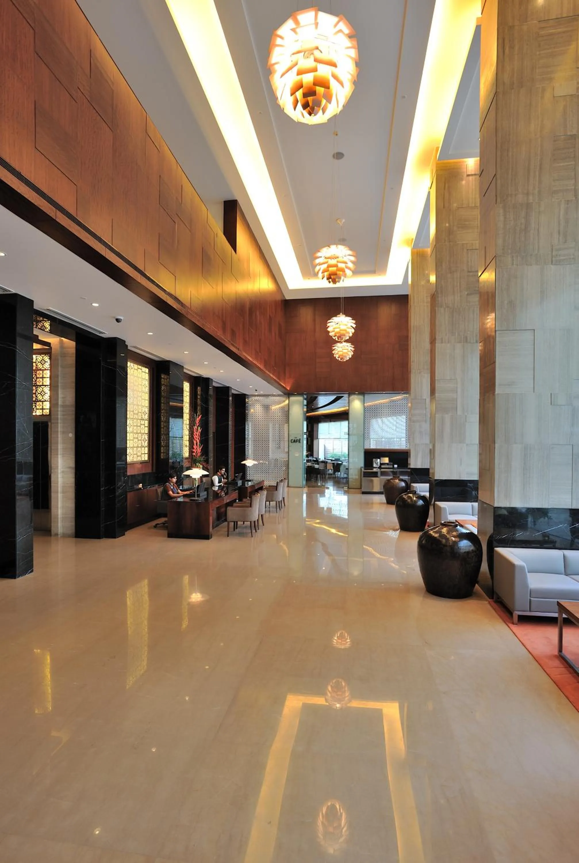 Lobby or reception in The Anya Hotel-Golf Course Road