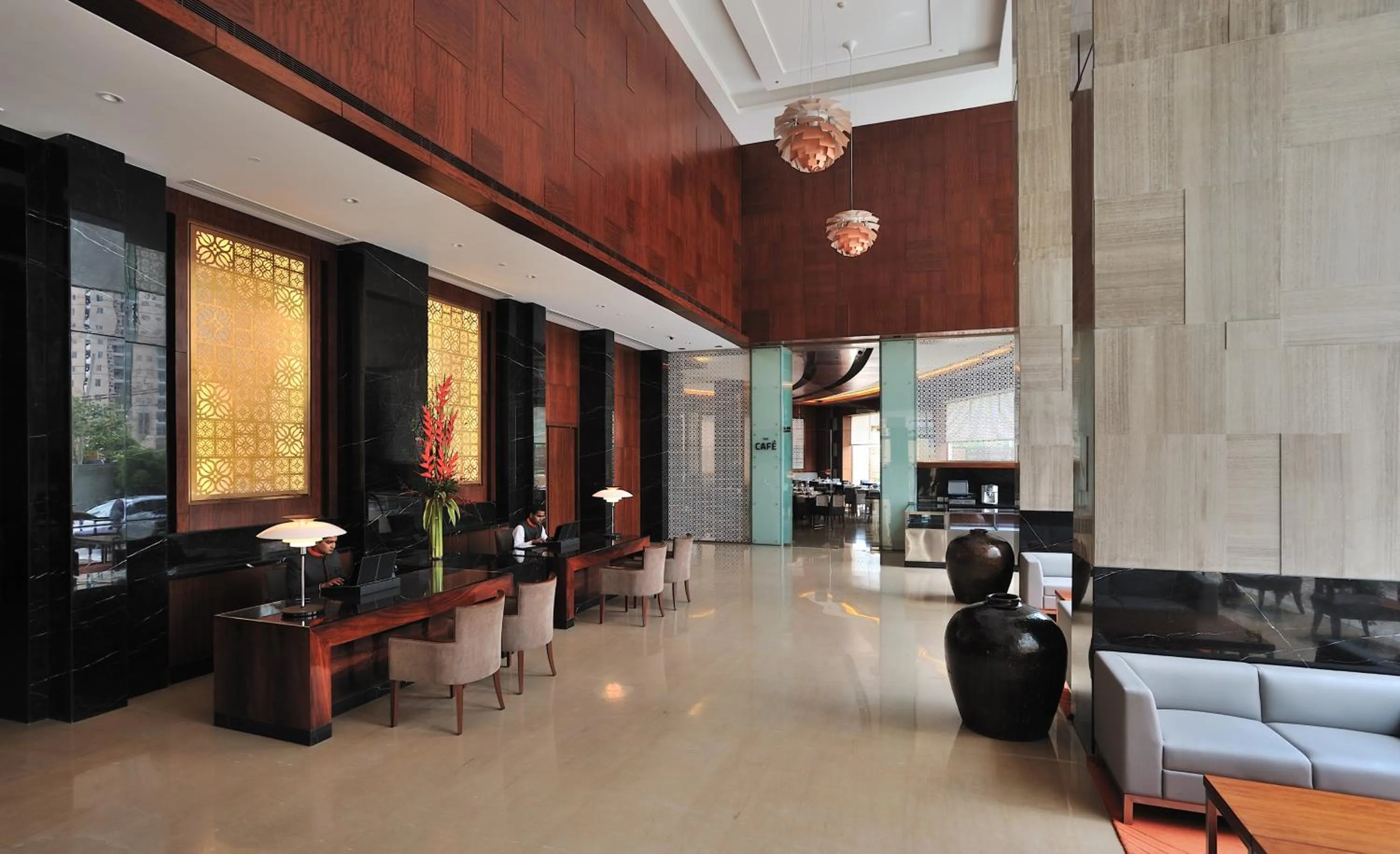 Lobby or reception in The Anya Hotel-Golf Course Road
