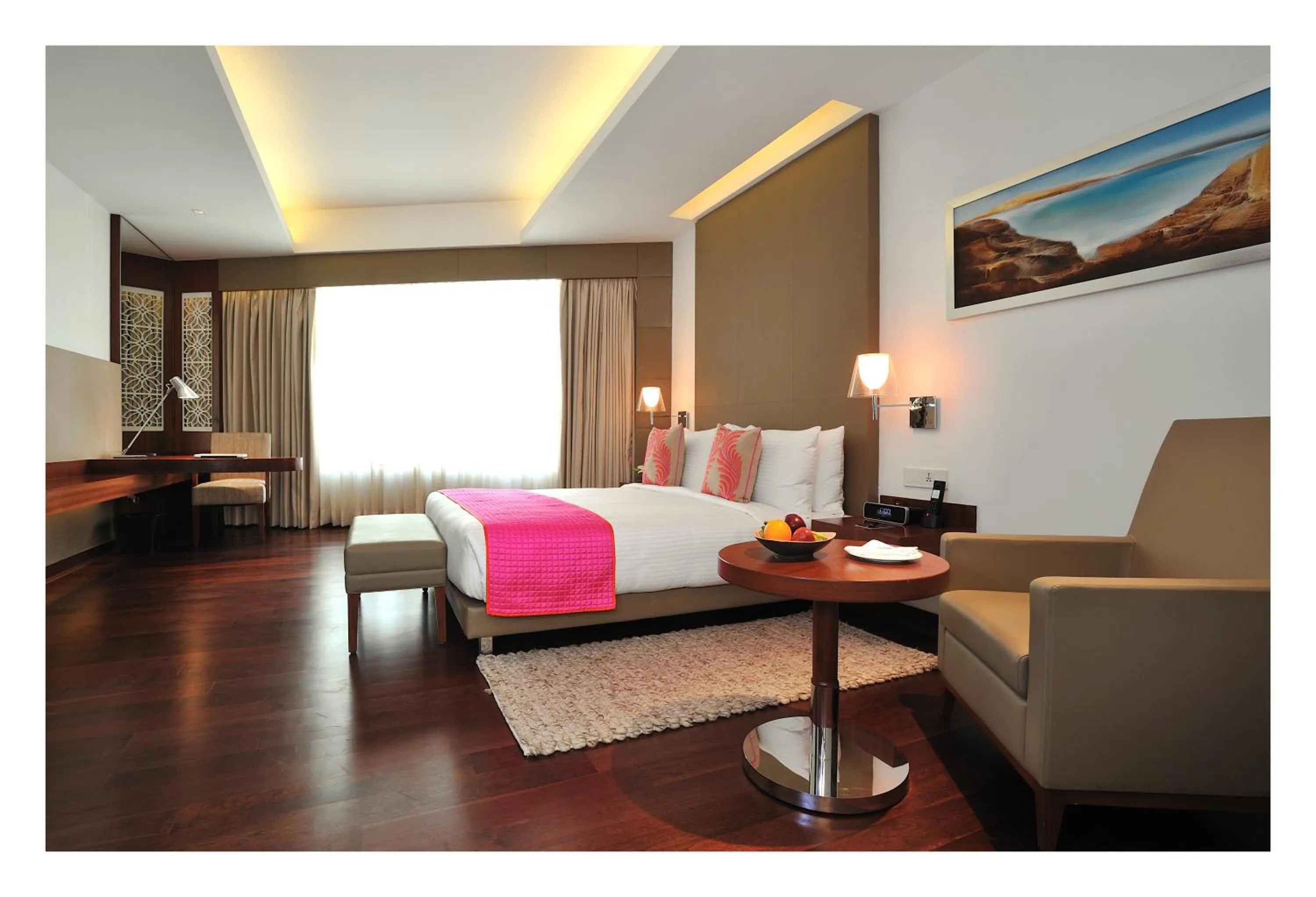 Photo of the whole room, Bed in The Anya Hotel-Golf Course Road