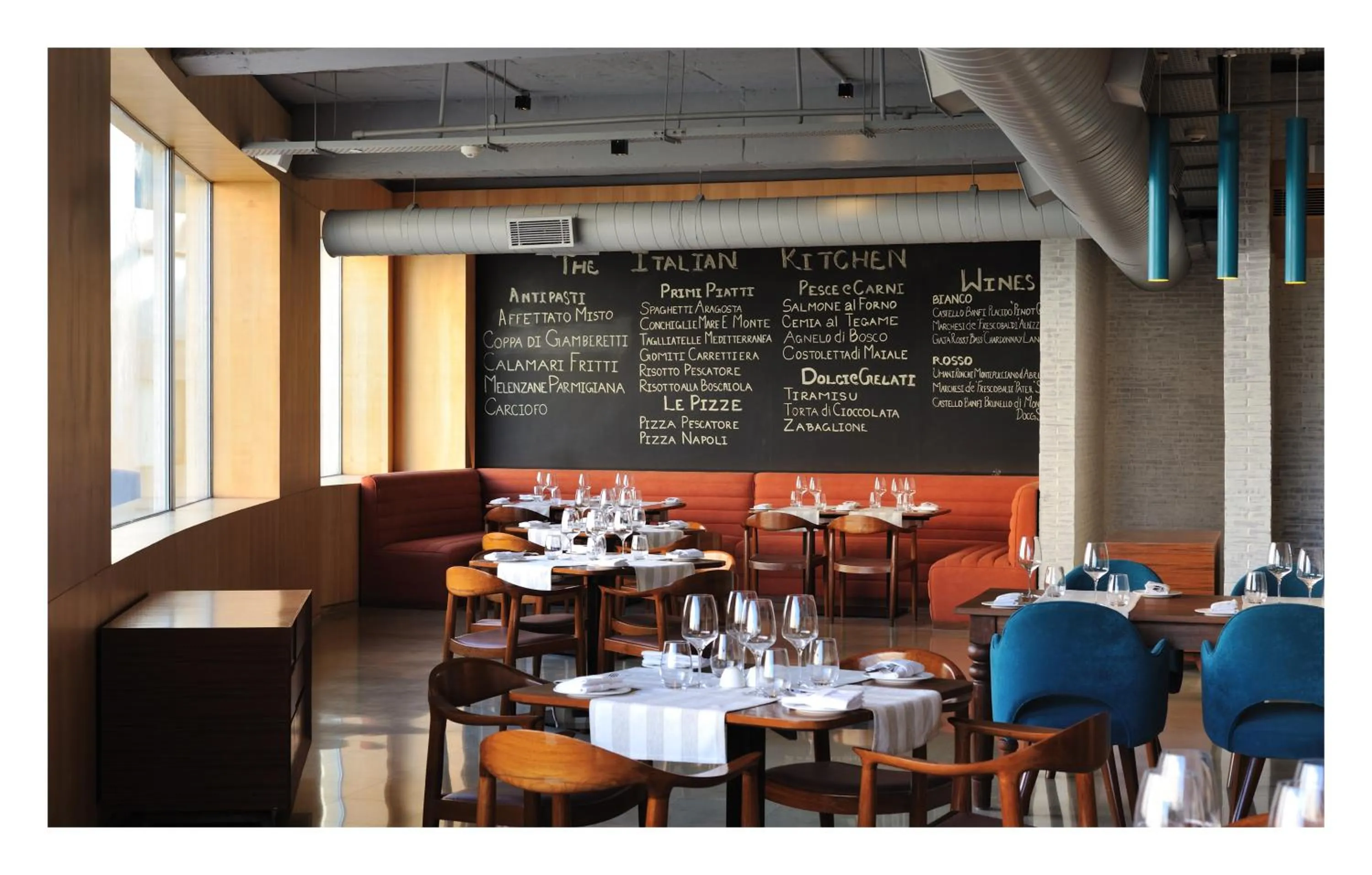 Restaurant/places to eat in The Anya Hotel-Golf Course Road