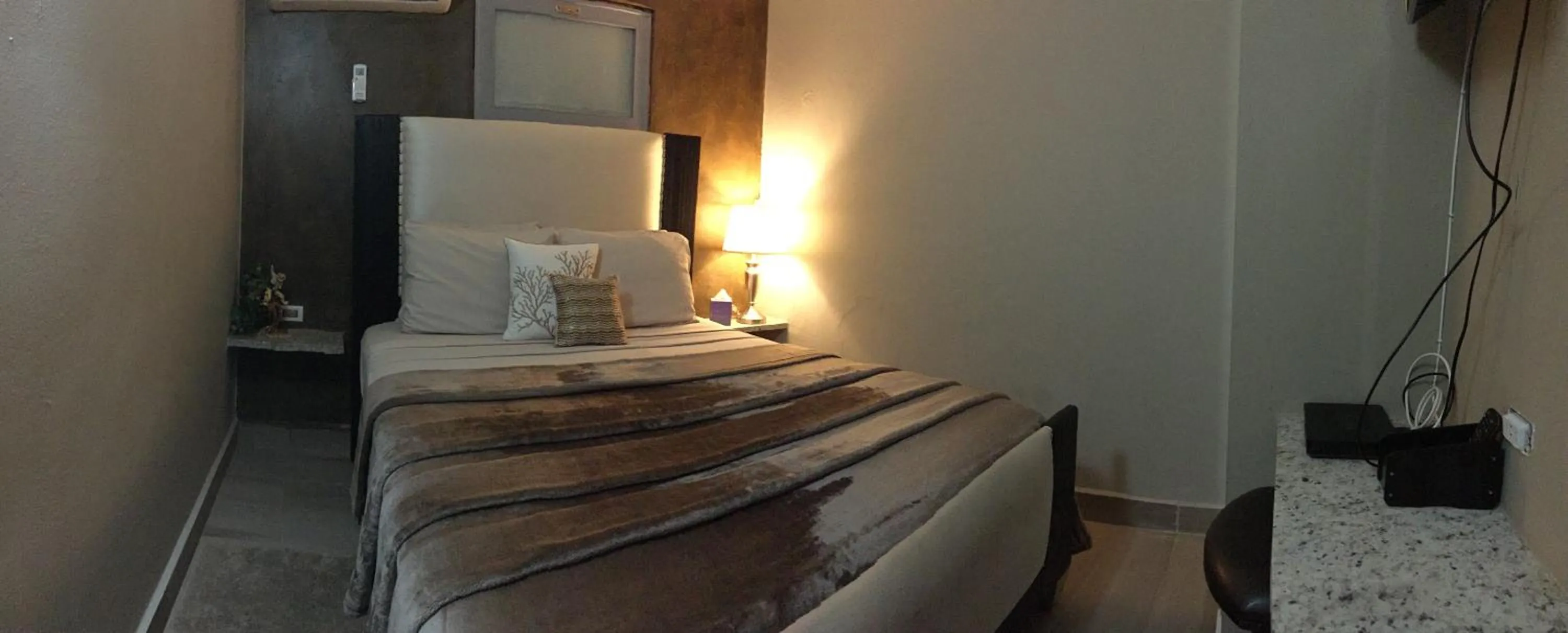 Bed in SEGOVIA STUDIO UNITS