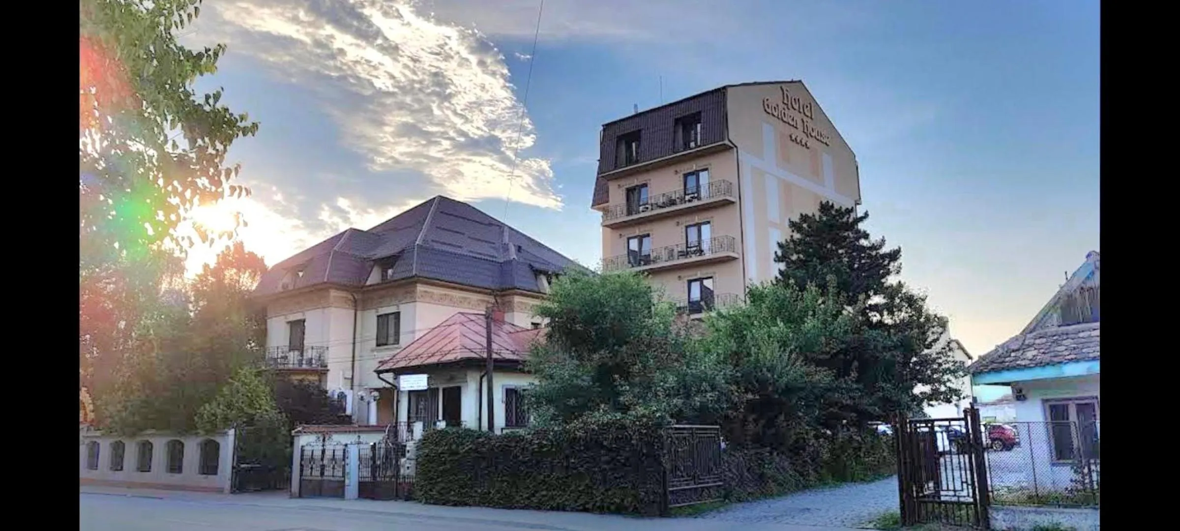 Property building in Hotel Golden House