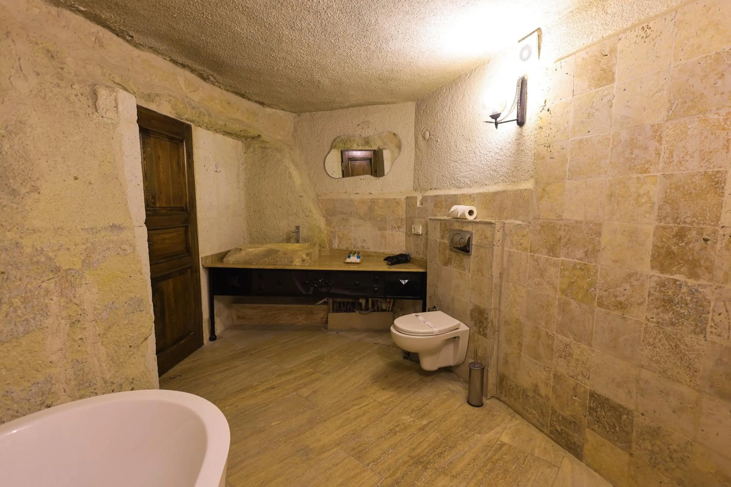 Bathroom in Ortahisar Cave Hotel