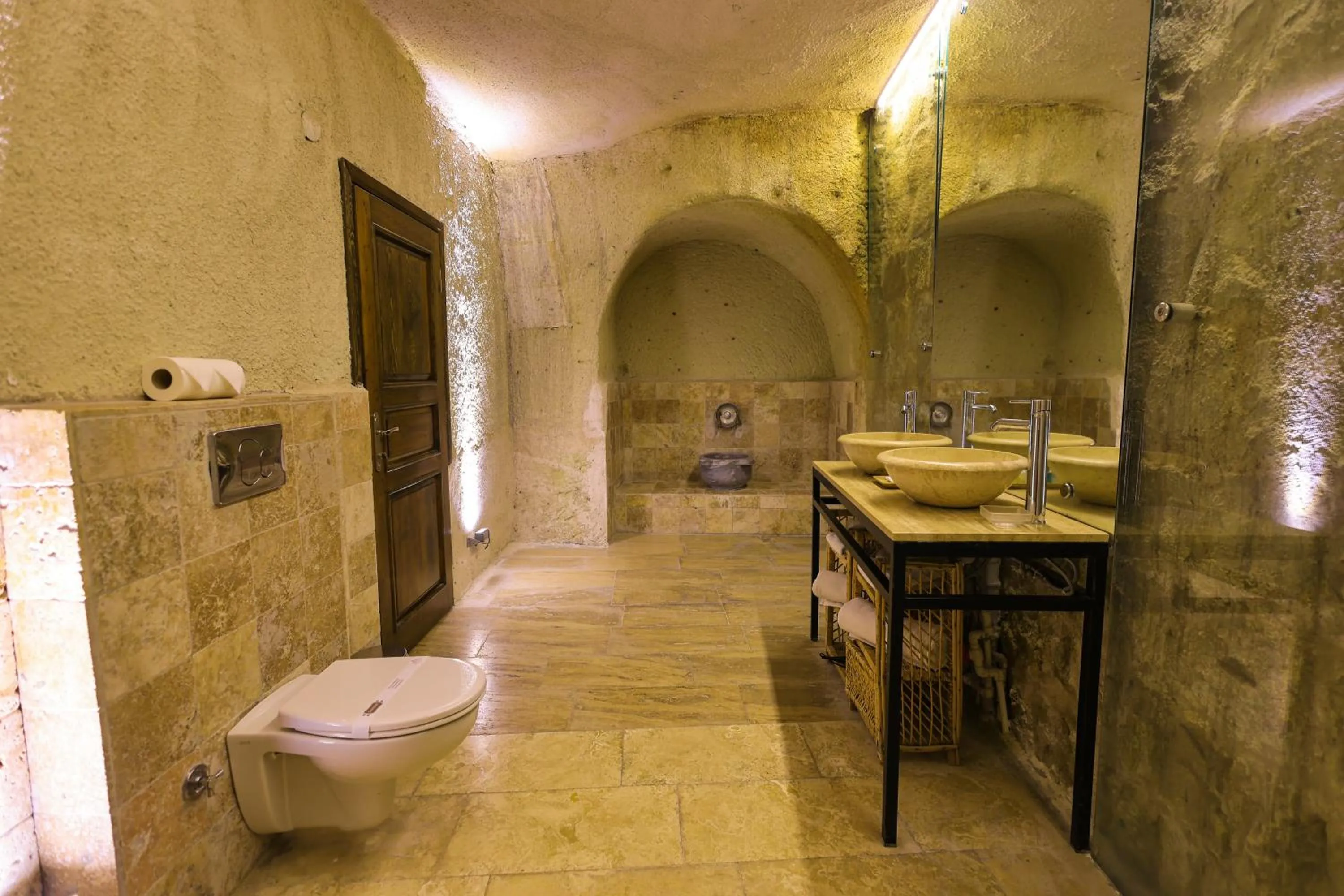 Bathroom in Ortahisar Cave Hotel