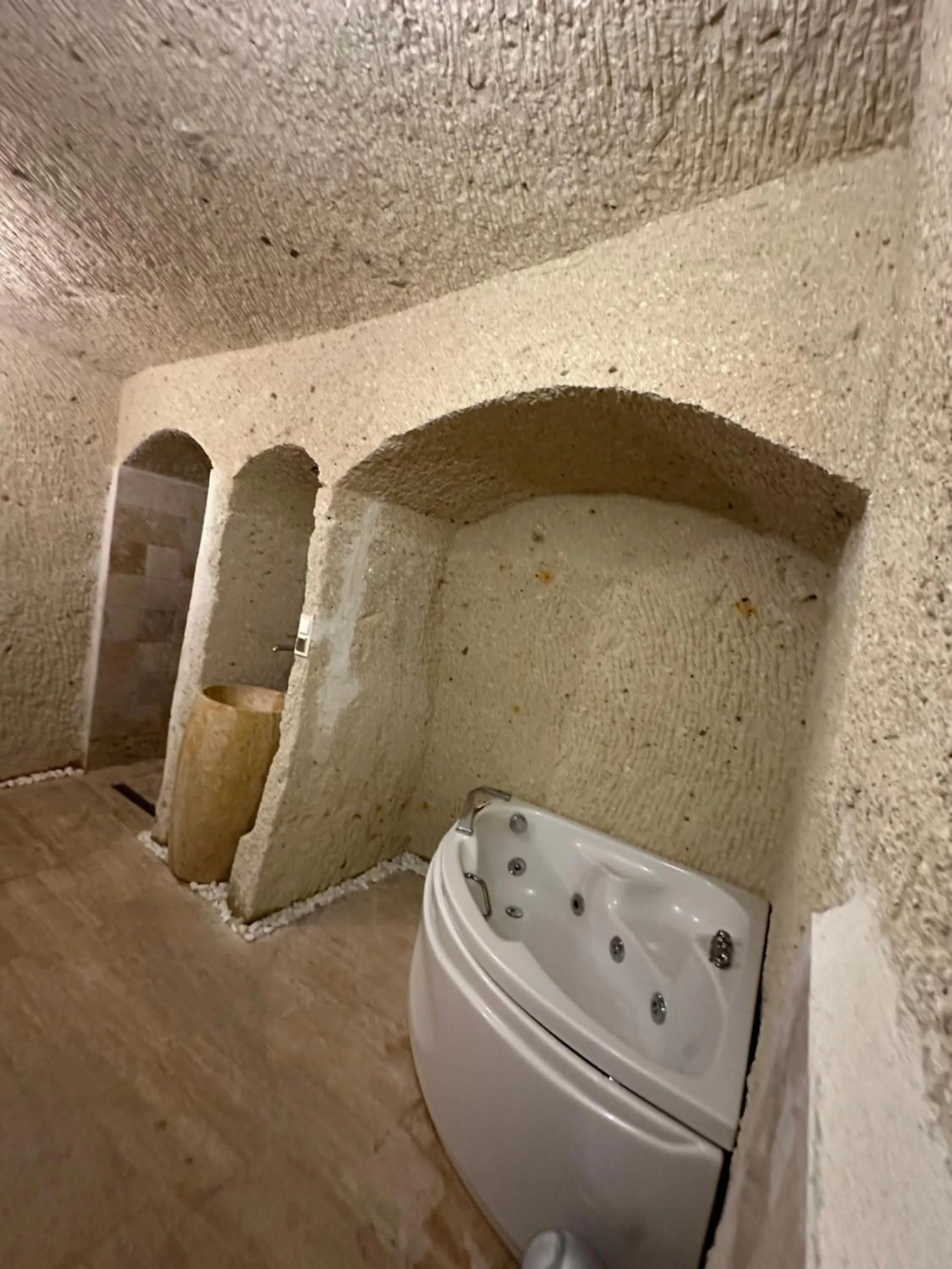 Bathroom in Ortahisar Cave Hotel