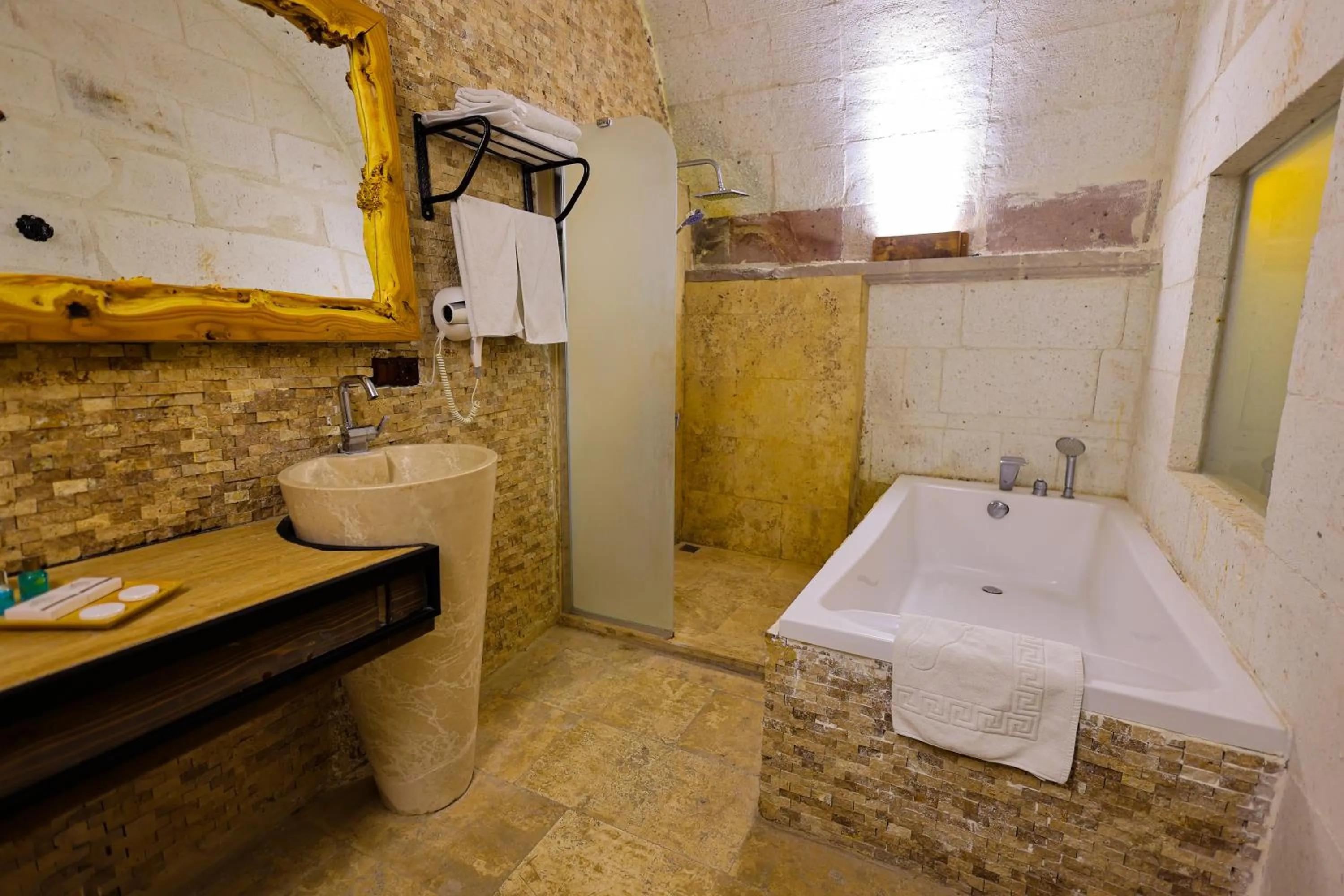 Bathroom in Ortahisar Cave Hotel