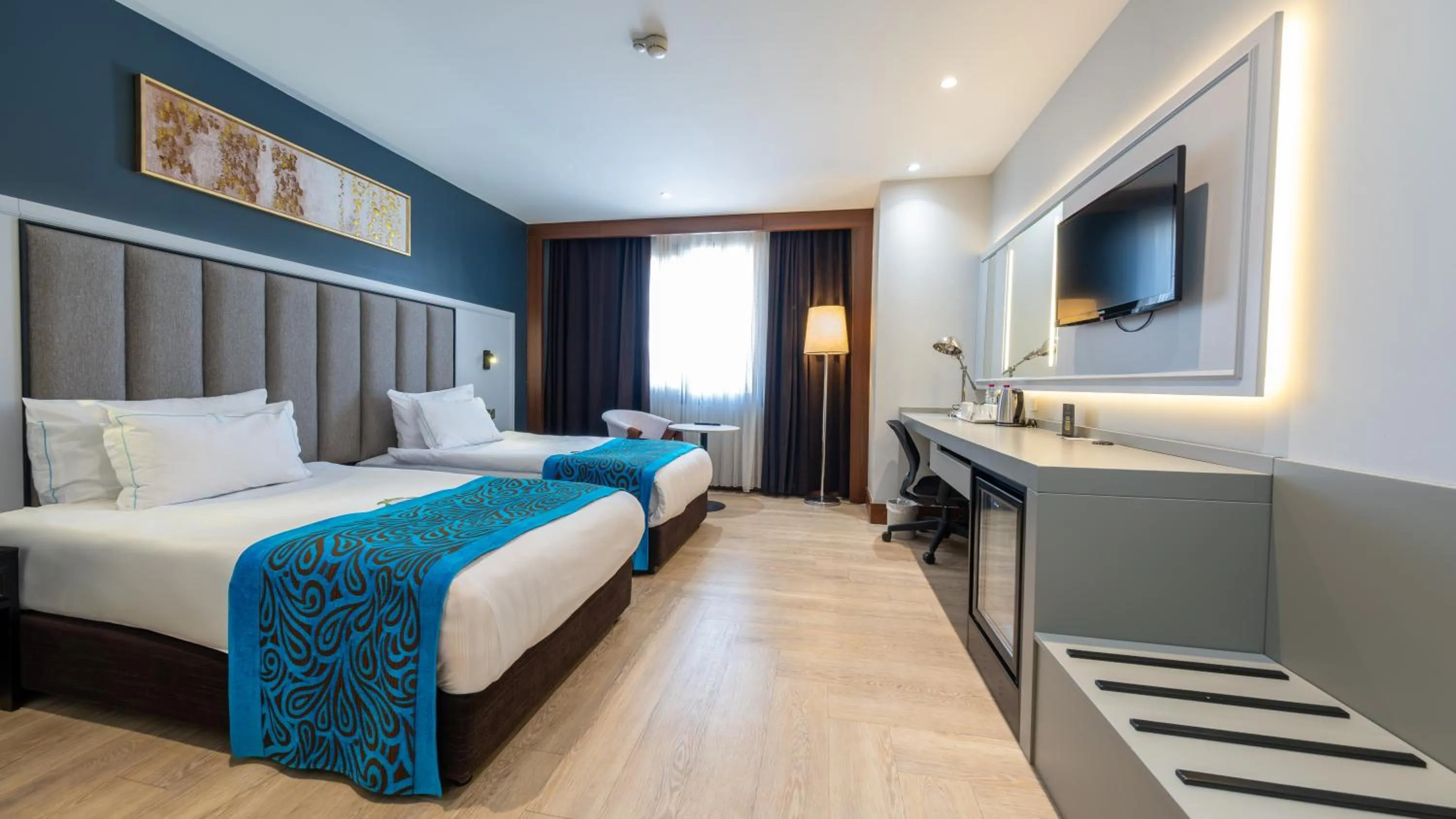 Photo of the whole room, Bed in Teymur Continental Hotel