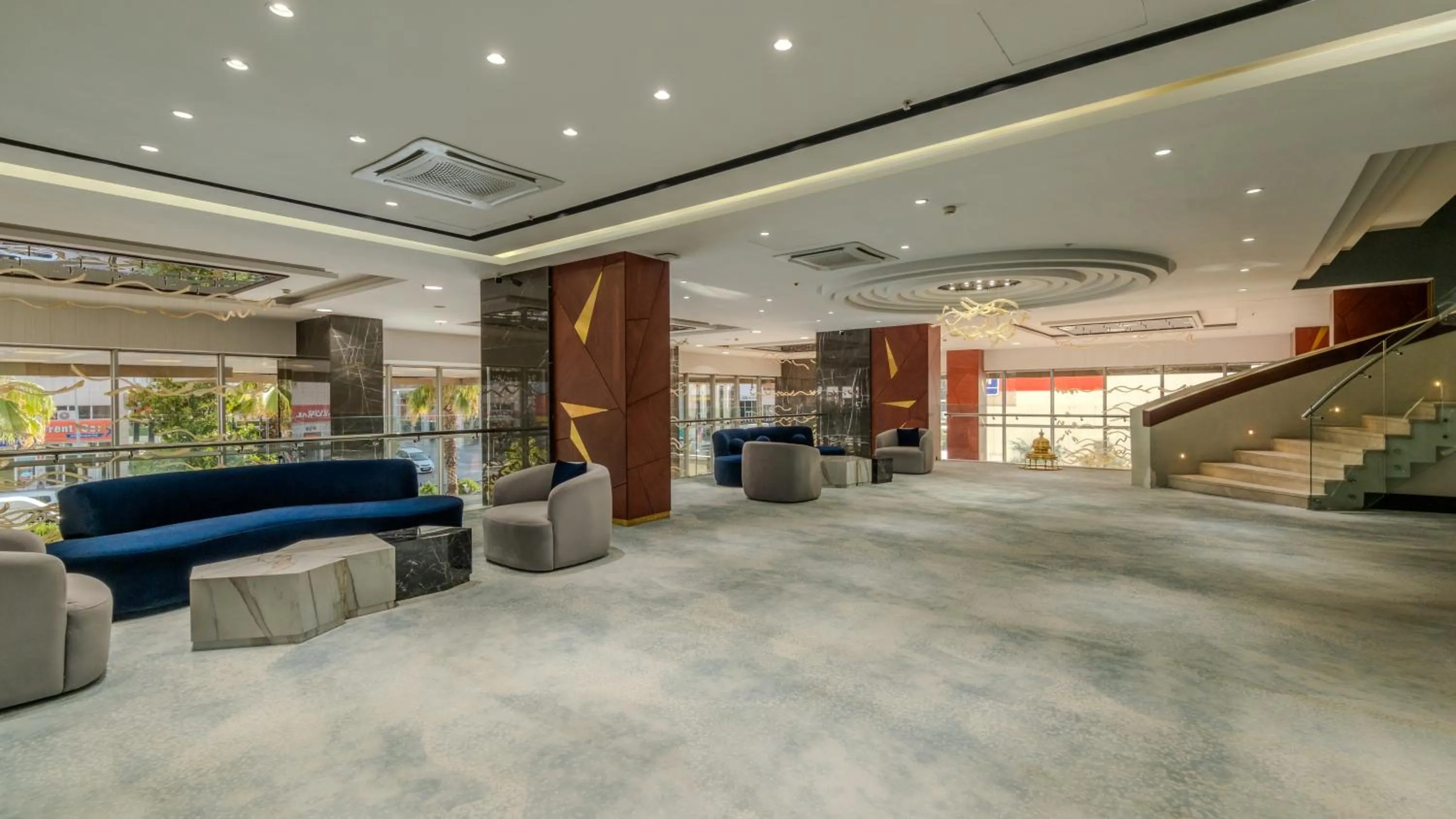 Lobby or reception in Teymur Continental Hotel