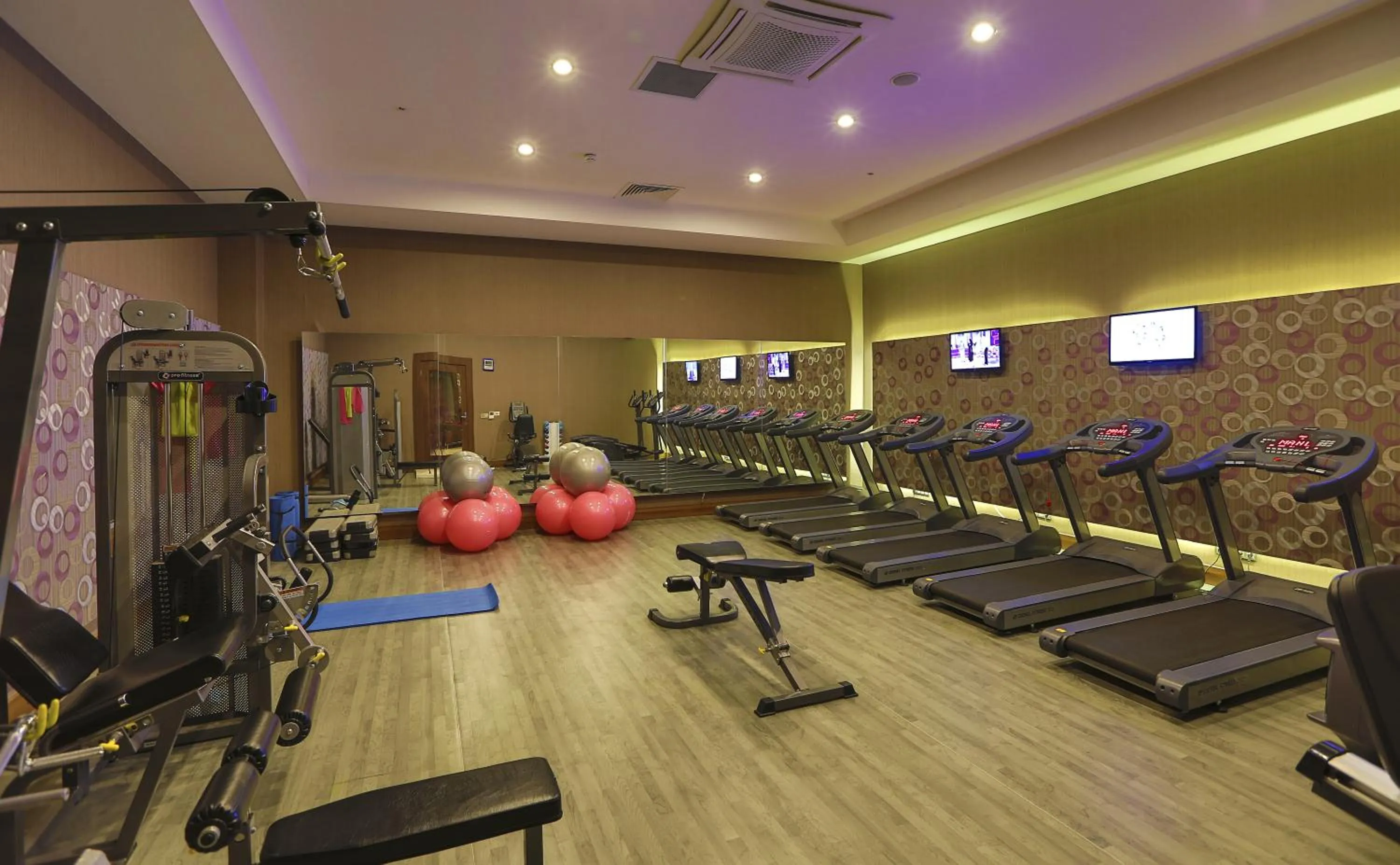 Fitness centre/facilities in Teymur Continental Hotel