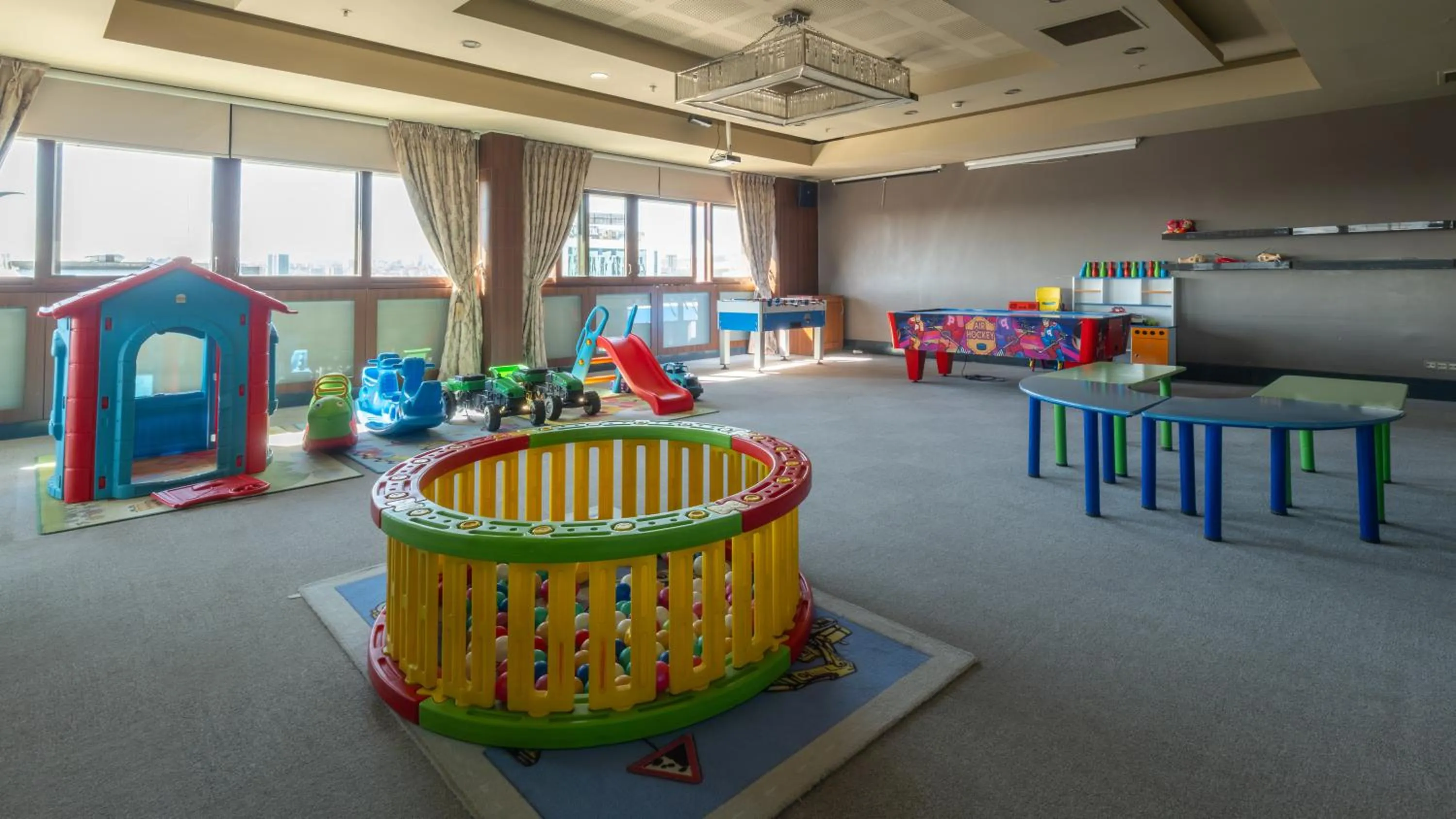 Children play ground in Teymur Continental Hotel