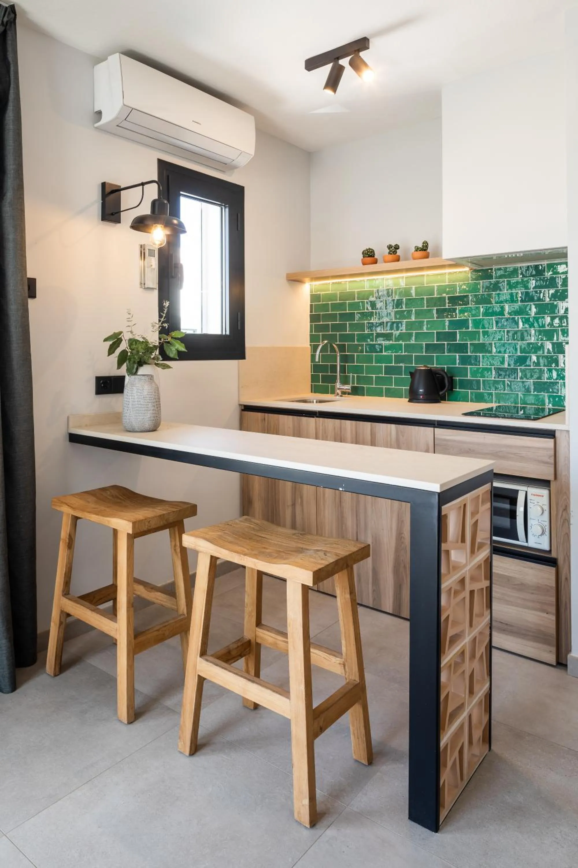 Kitchen or kitchenette in Aparthotel Casita Blanca - Adults Only