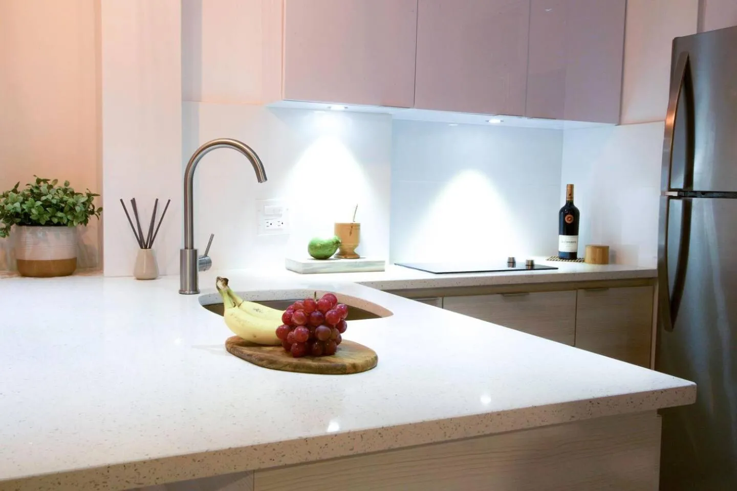 Kitchen or kitchenette in Waterfront studio at Fajardo, Puerto Rico