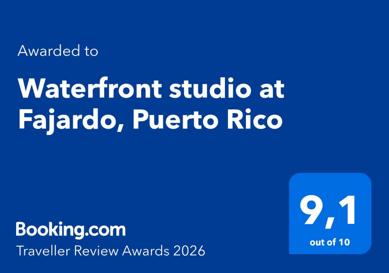 Waterfront studio at Fajardo, Puerto Rico