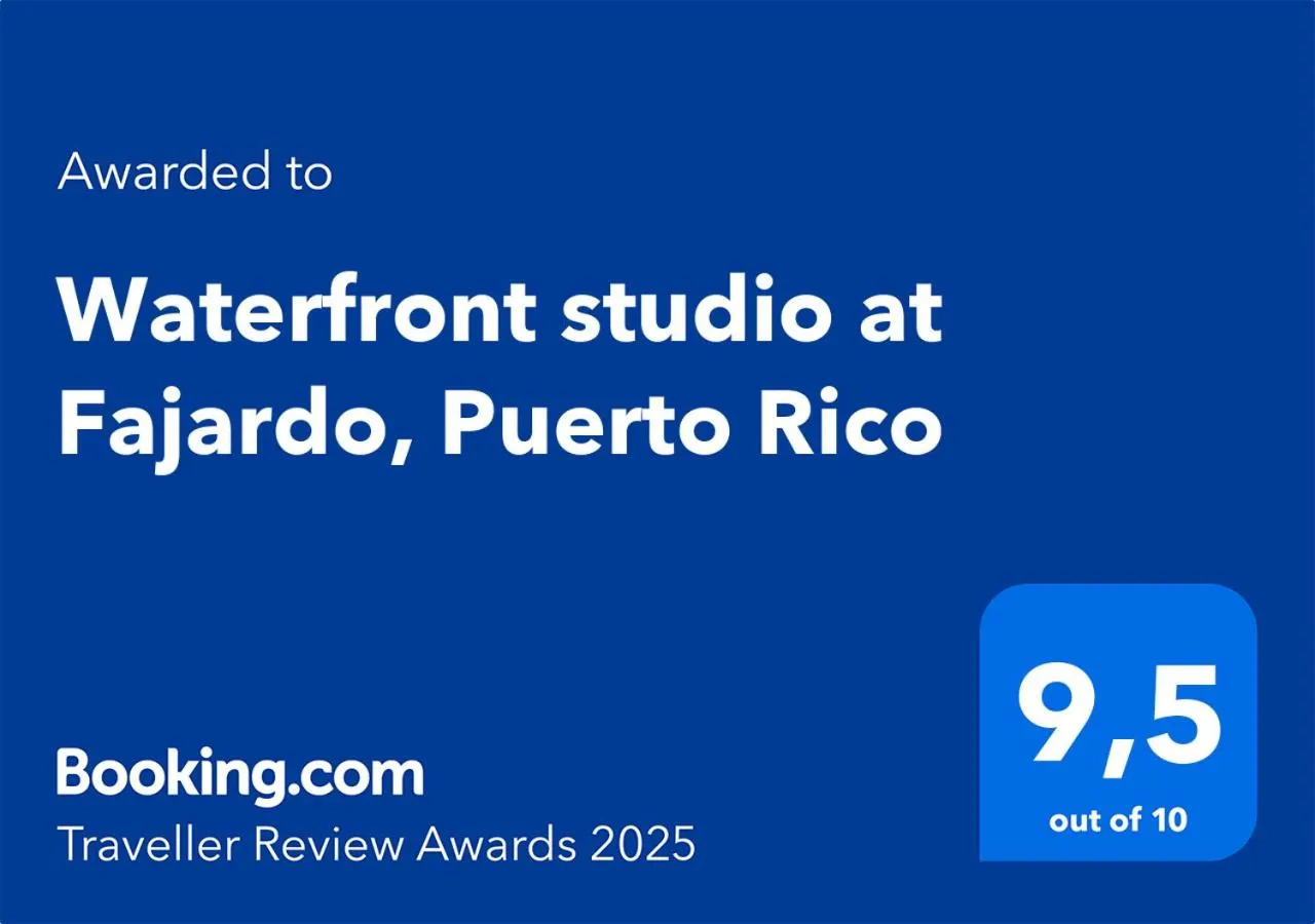 Waterfront studio at Fajardo, Puerto Rico