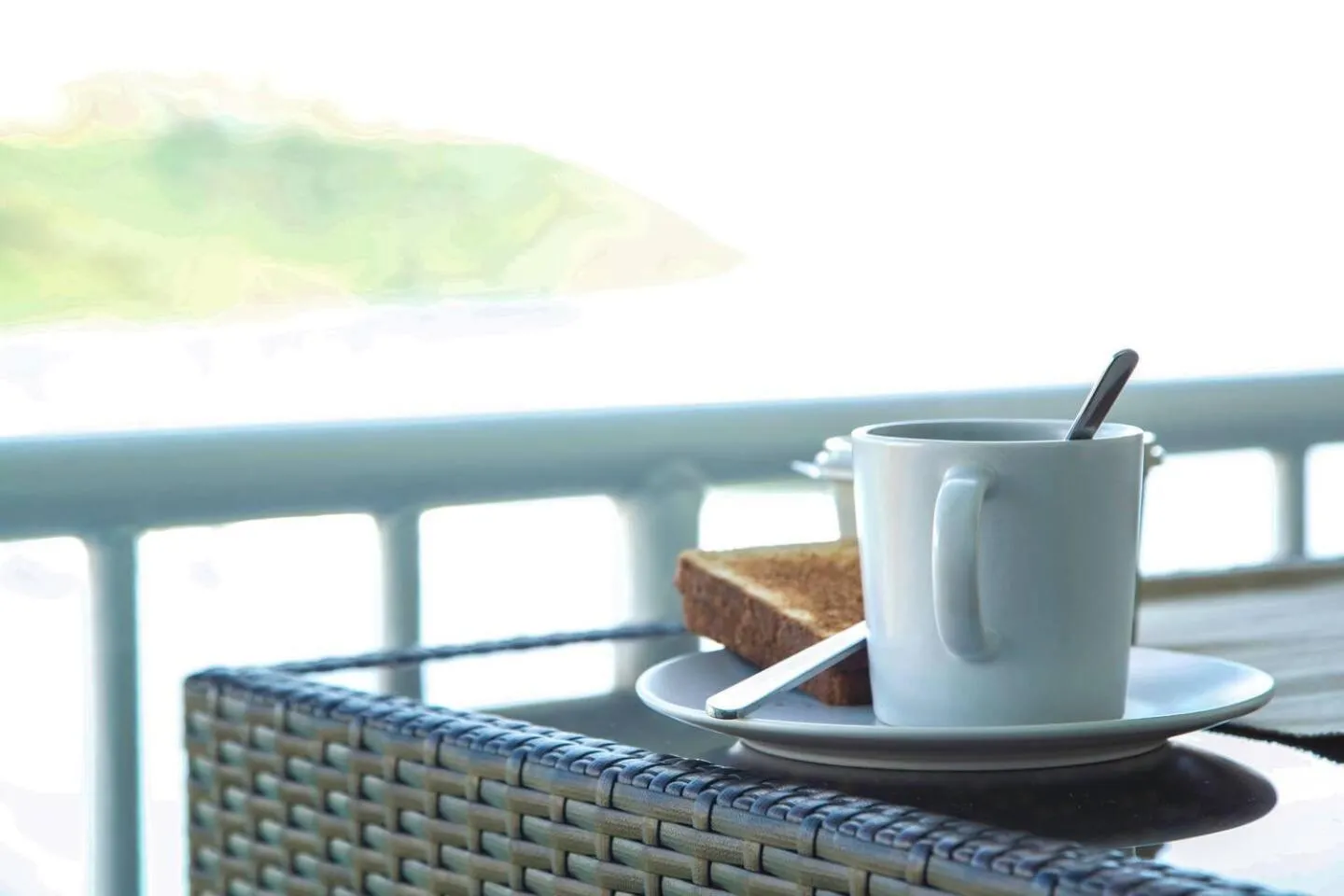 Coffee/tea facilities in Waterfront studio at Fajardo, Puerto Rico