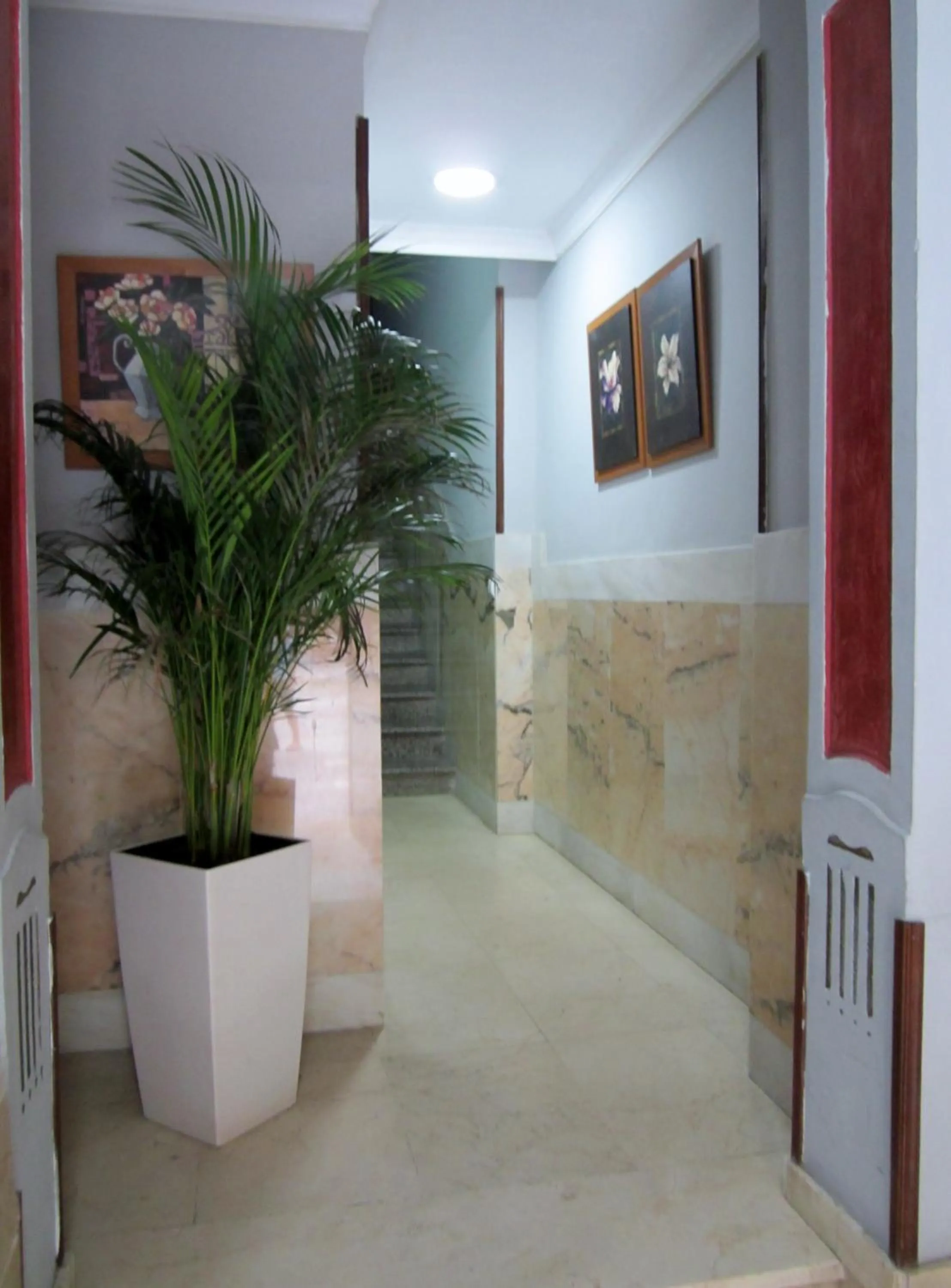 Lobby or reception in Hotel Niza