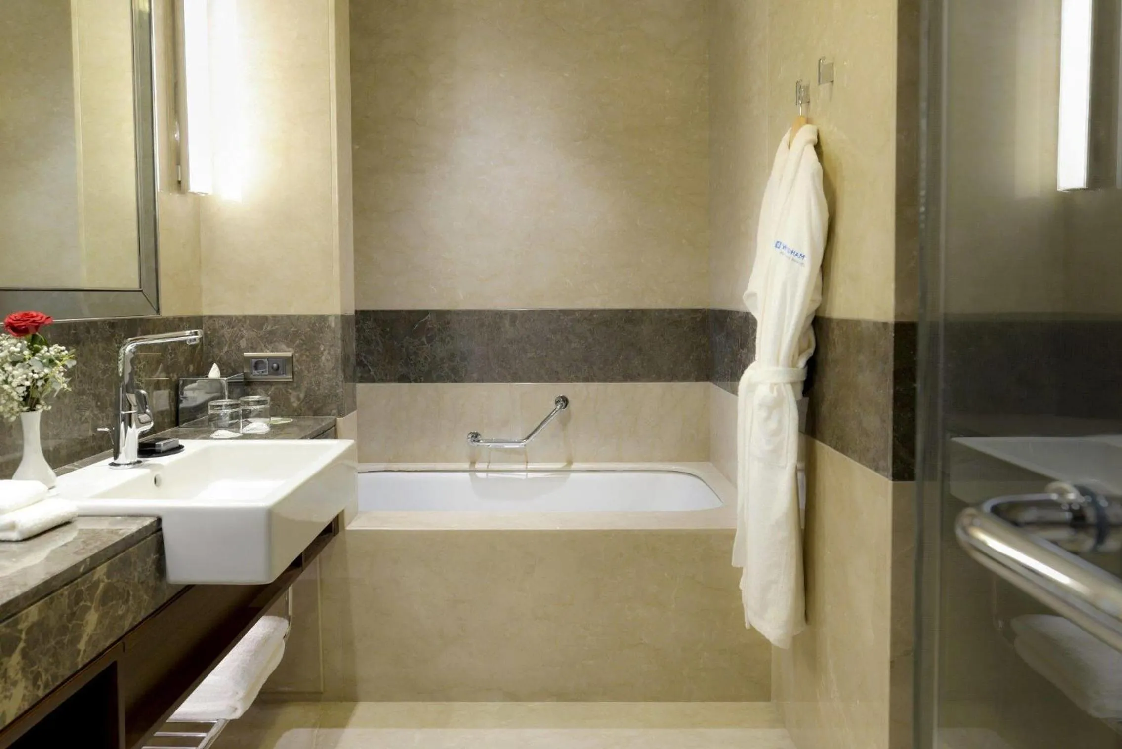 Bathroom in Wyndham Grand Istanbul Europe