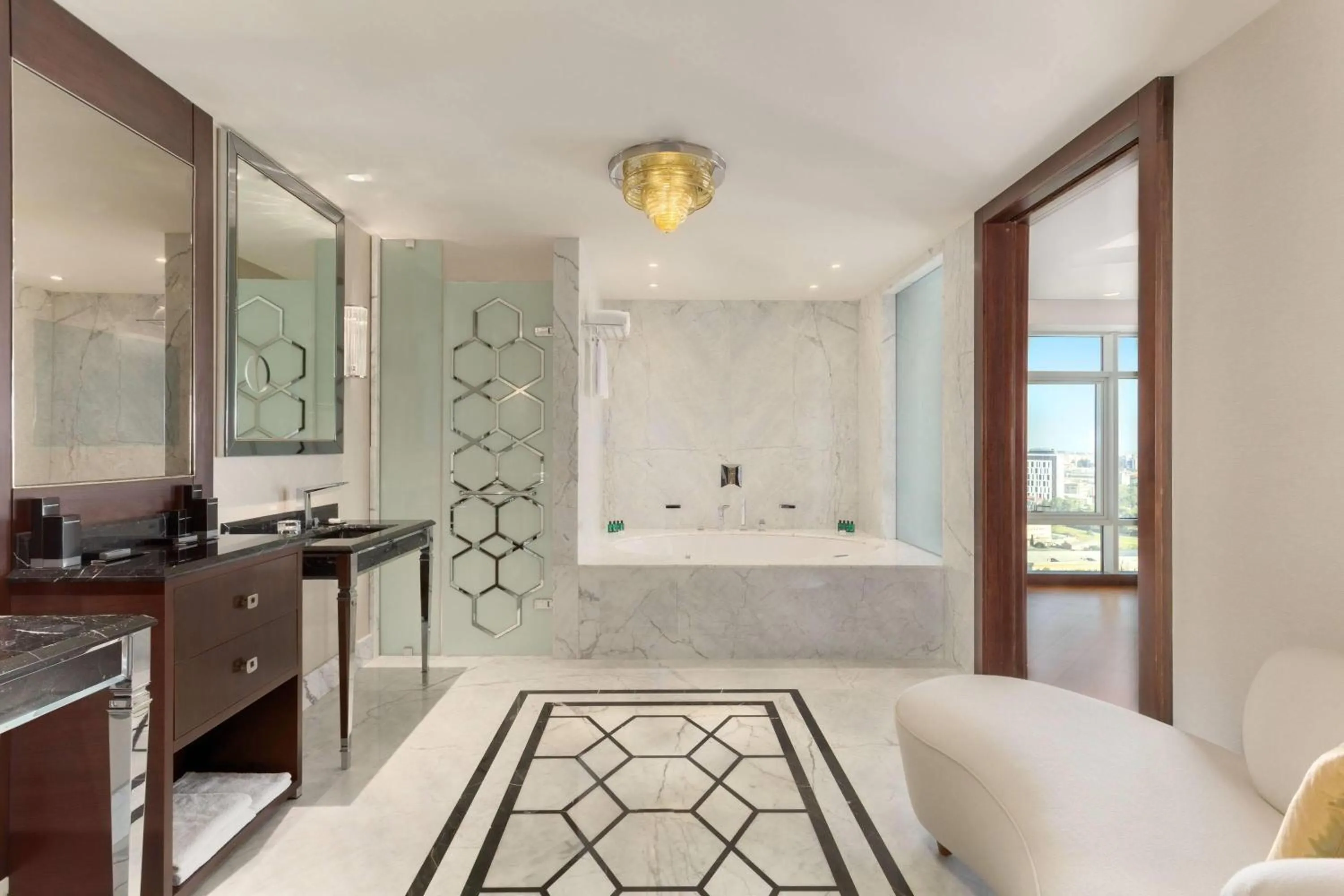 Bathroom in Wyndham Grand Istanbul Europe