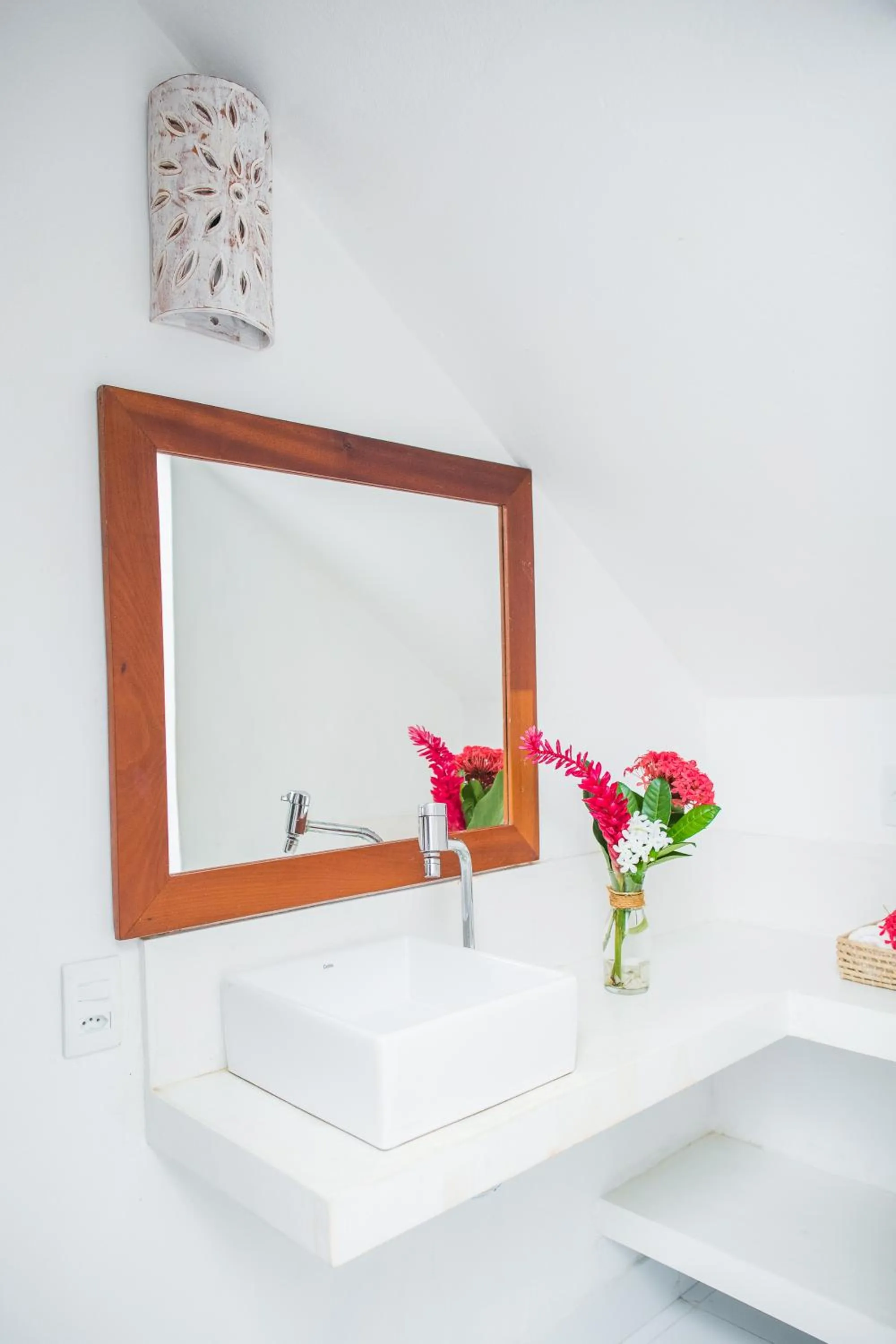 Bathroom in Pousada Jequitibá