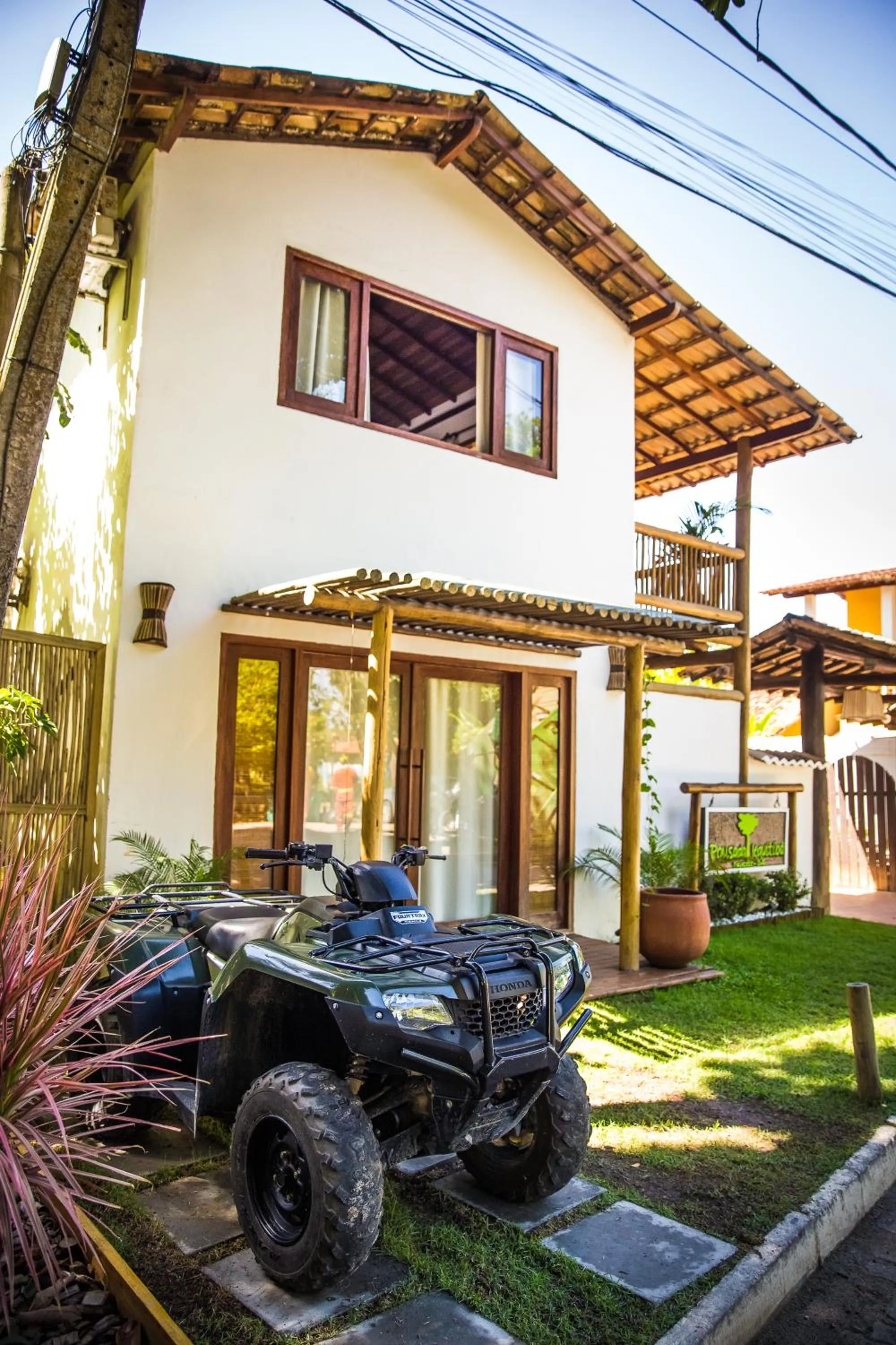 Facade/entrance in Pousada Jequitibá