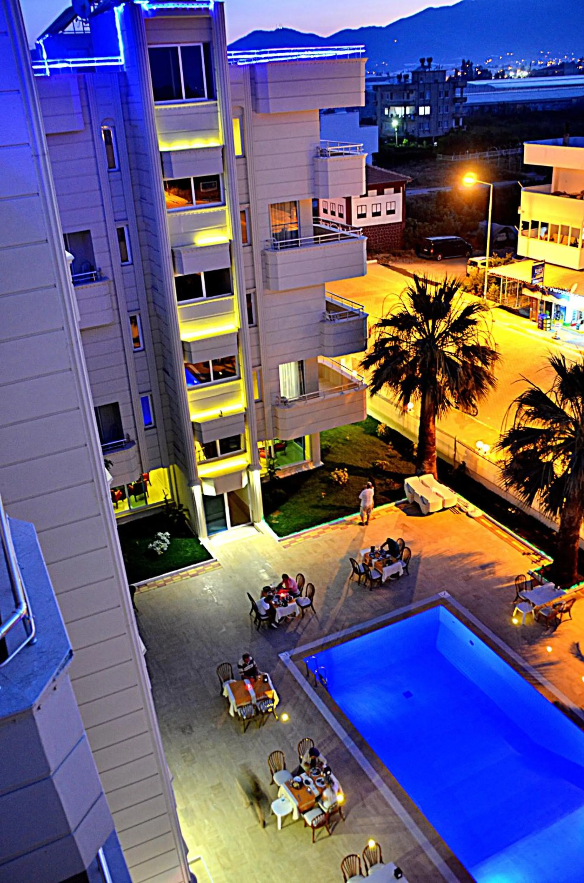 Pool view in Rumana Hotel