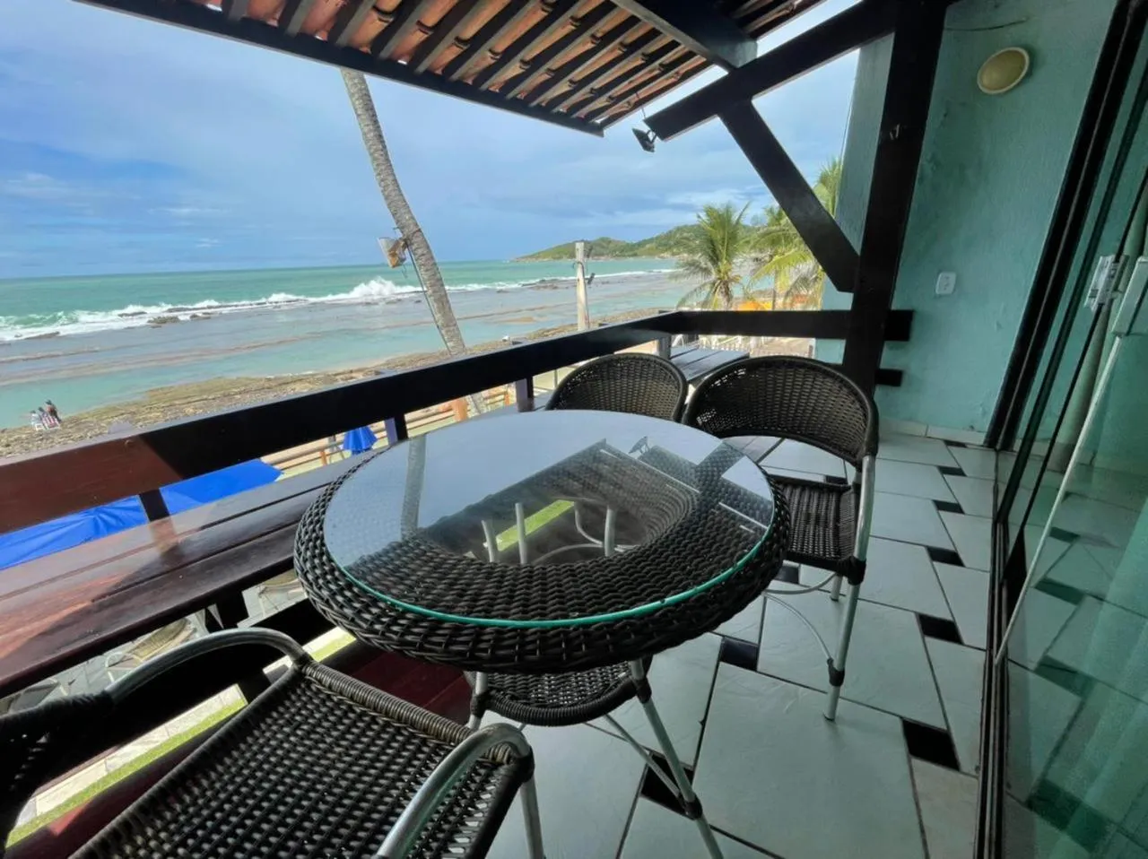 Balcony/Terrace in Hotel Arrecife dos Corais