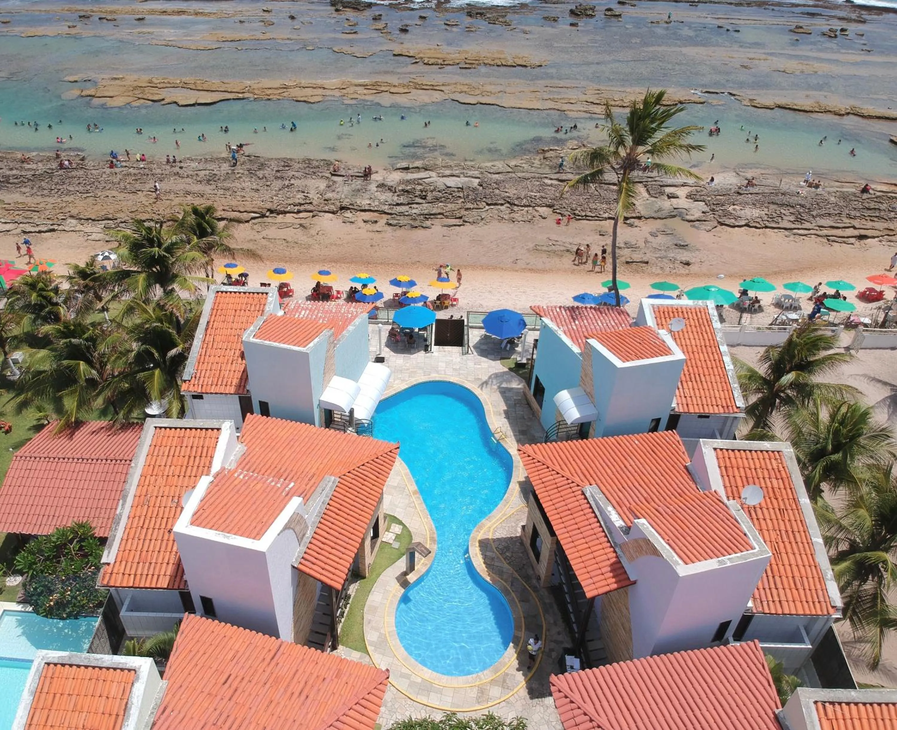 Bird's eye view in Hotel Arrecife dos Corais