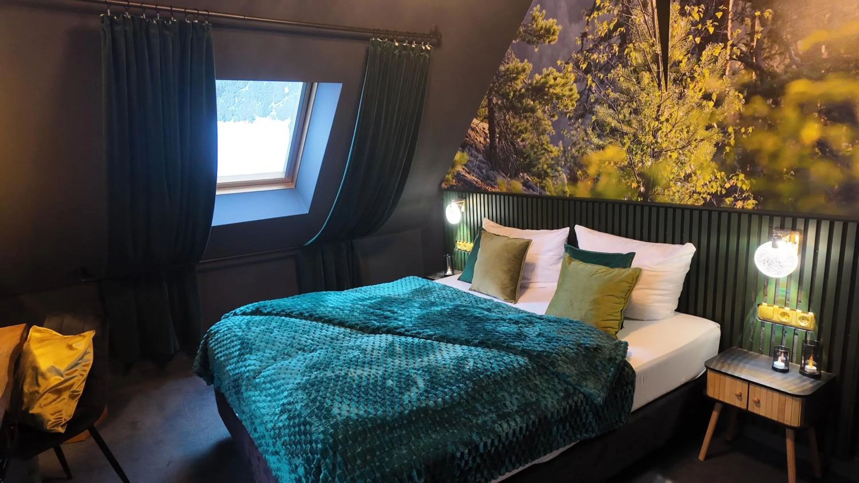 Photo of the whole room, Bed in Hotel Mein Bergblick